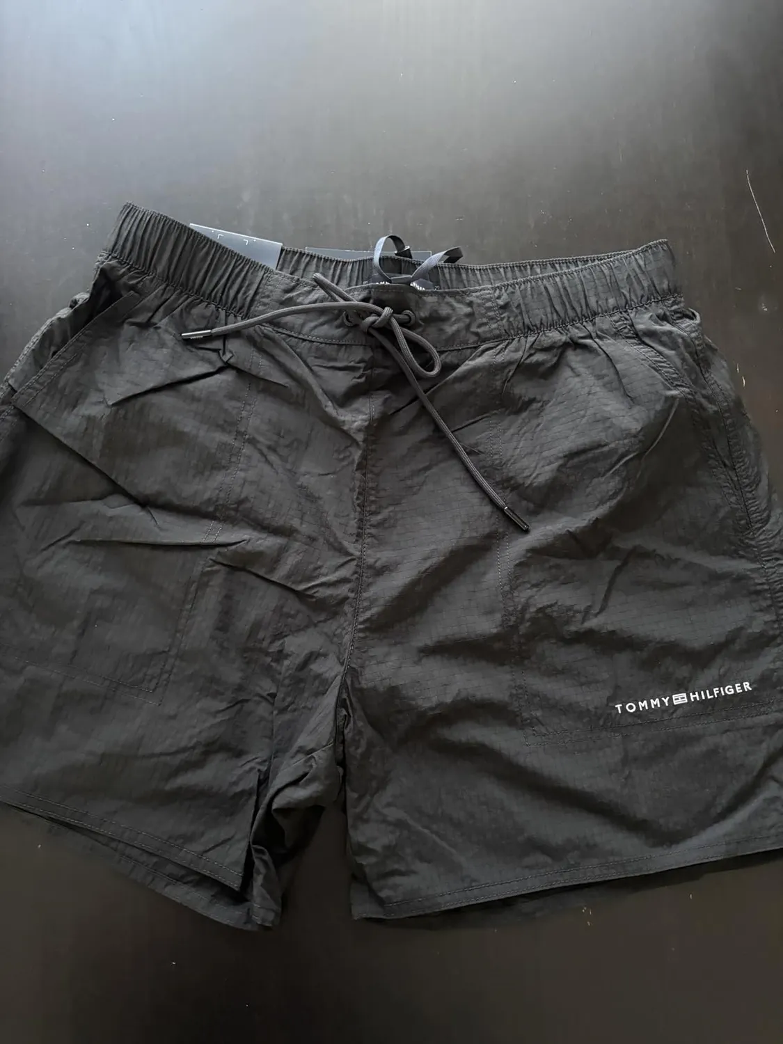 Tommy Hilfiger costume da bagno uomo nero boxer mare