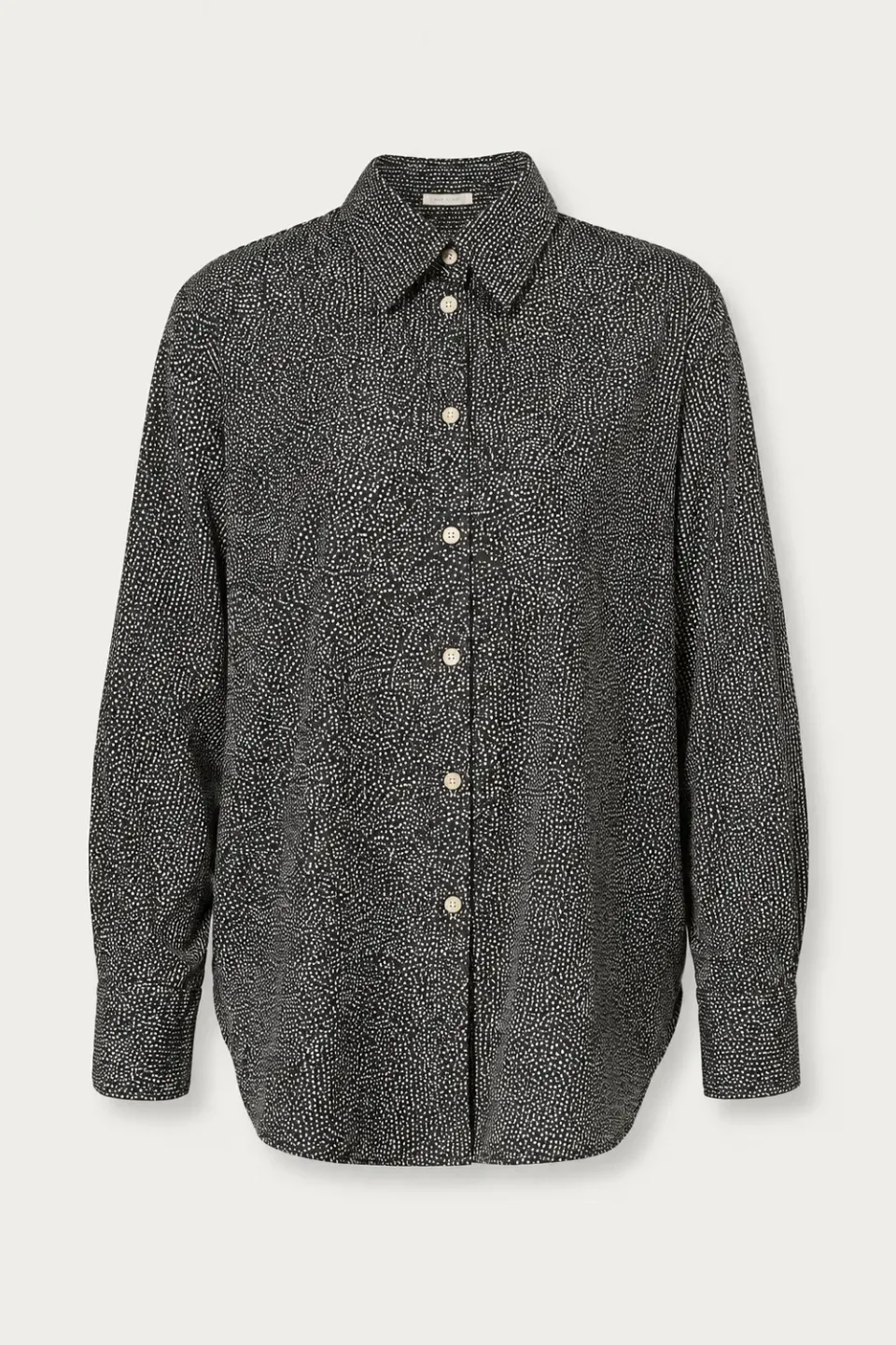 Massimo Alba SELMA camicia blu cotone cashmere morbida