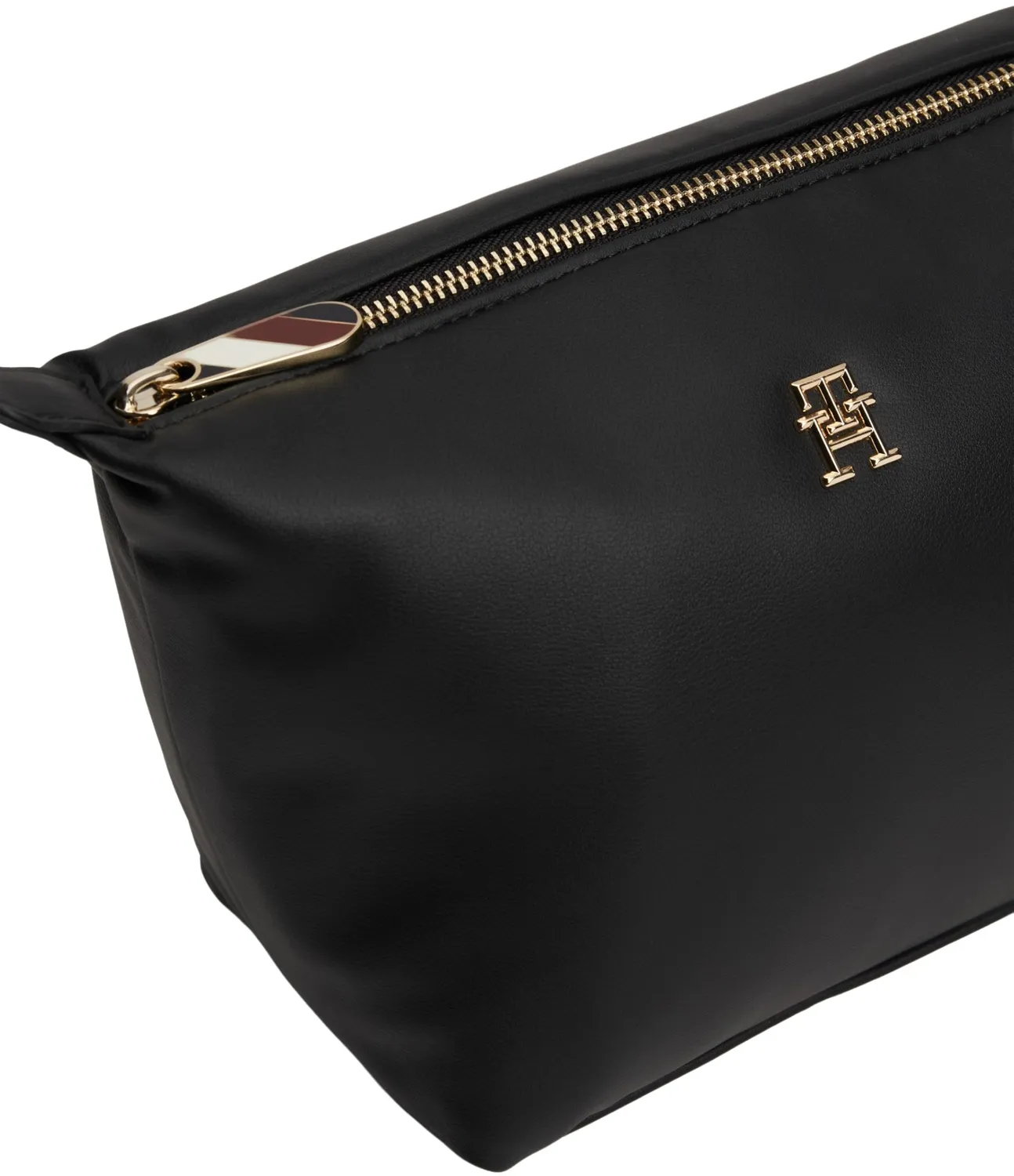 Tommy Hilfiger Poppy Reform Washbag beauty case nero lucido