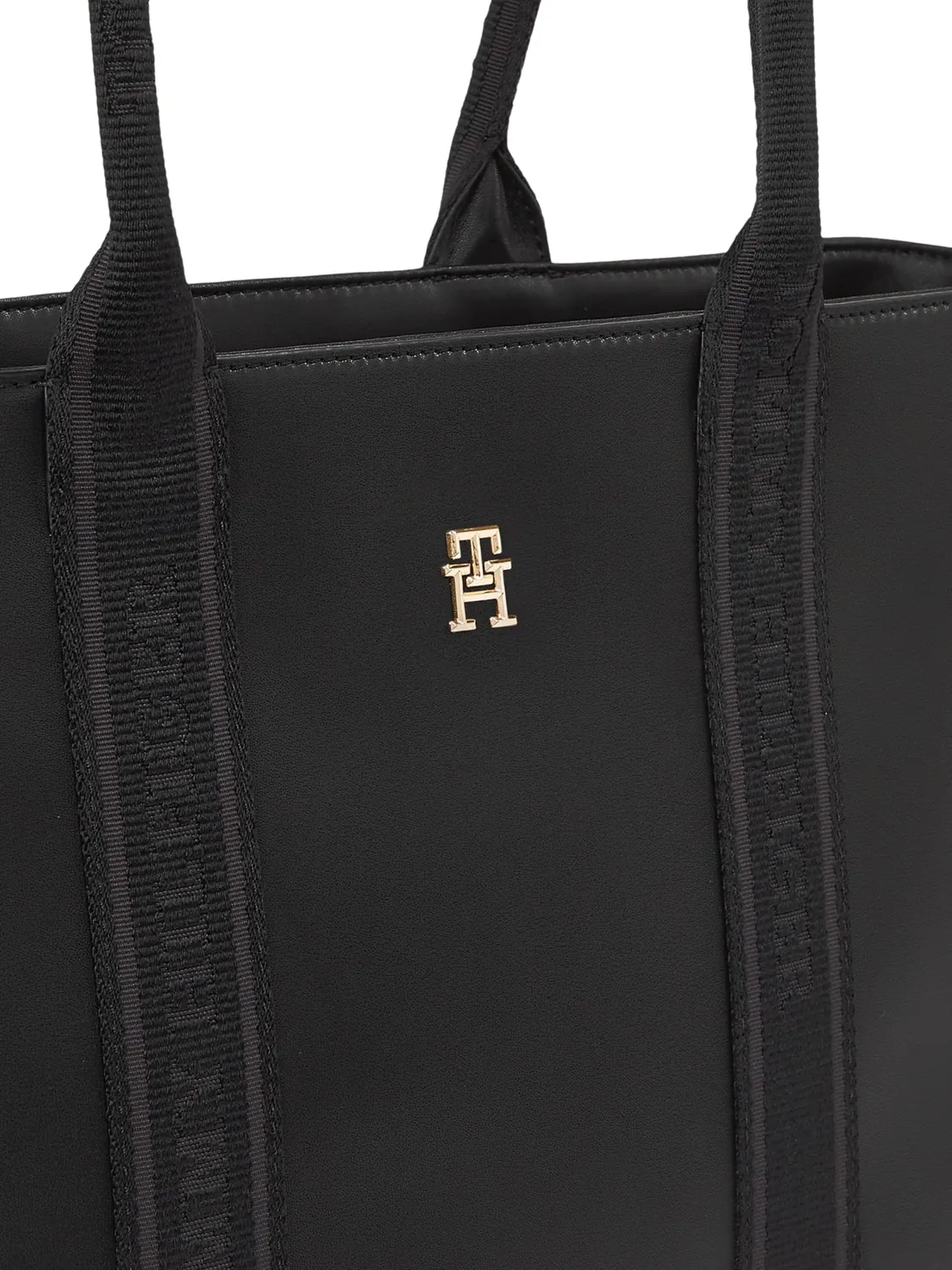 Tommy Hilfiger Logotape AW0AW17198 tote nera