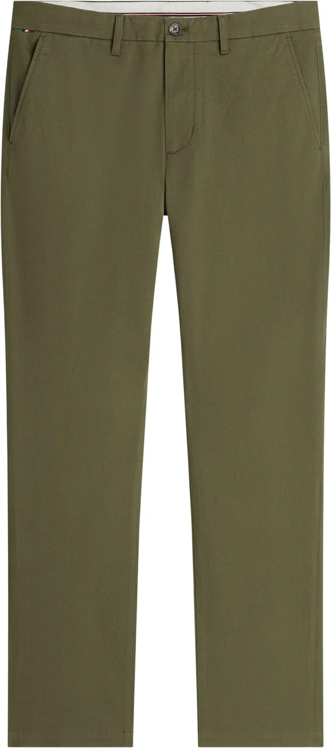 Tommy Hilfiger Denton chino uomo verde 36W/32L straight fit