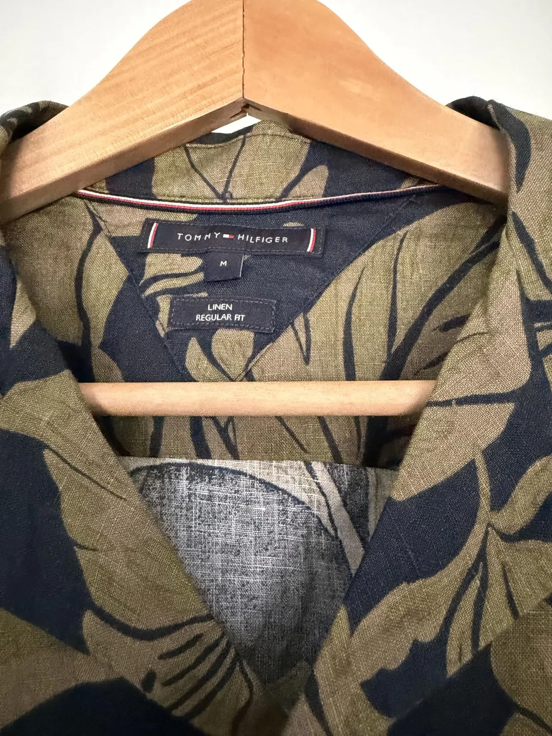 Tommy Hilfiger Linen Floral MW0MW42403 camicia lino L