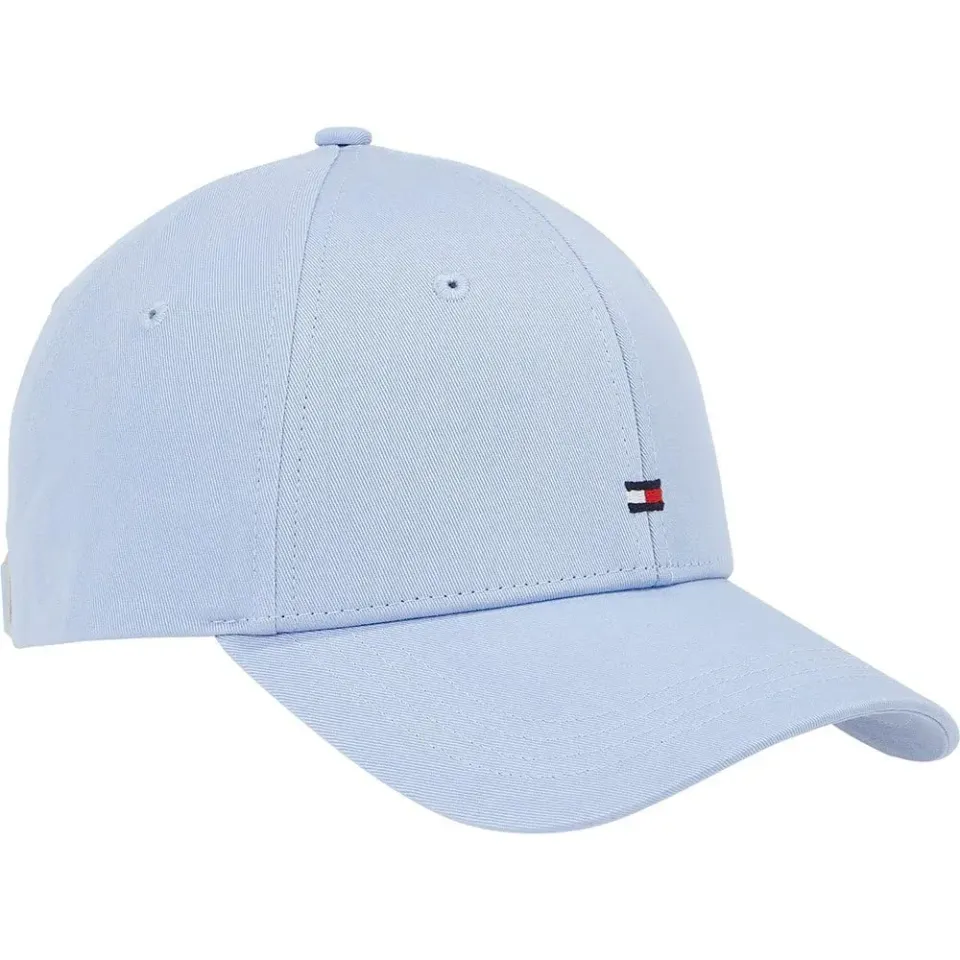 Tommy Hilfiger Cappello Donna Blu Well Water in Cotone