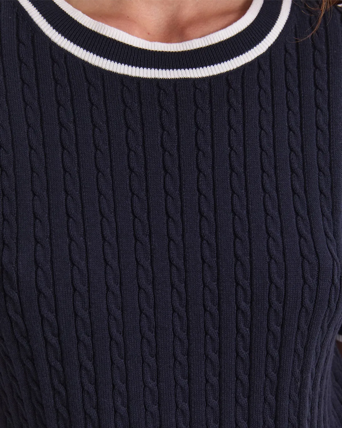 Sportscraft Elka Baby Cable Knit maglione cotone