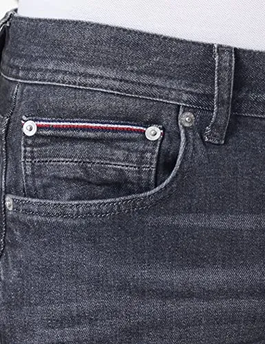 Tommy Hilfiger Milo Denton jeans uomo dritto nero