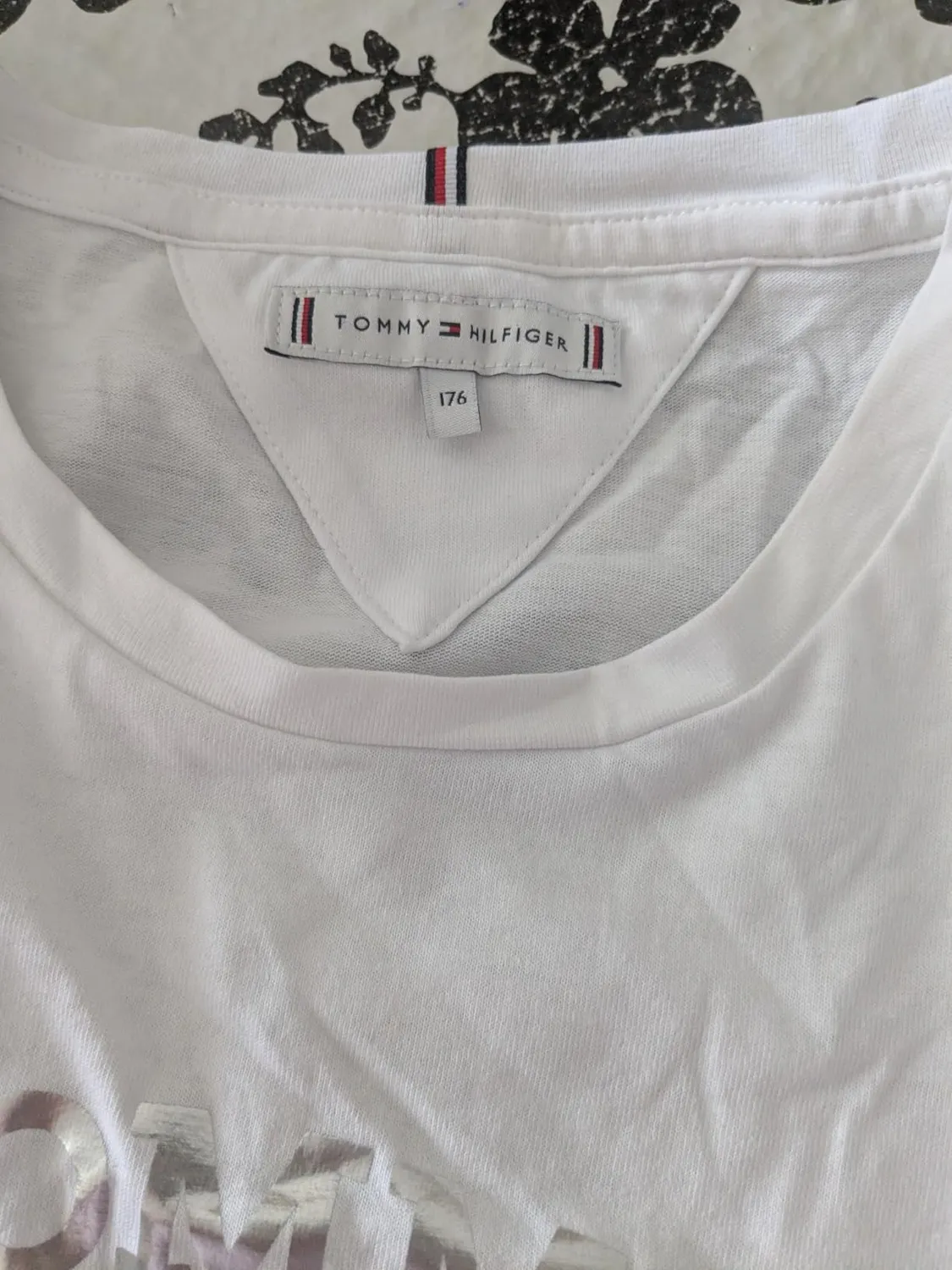 Tommy Hilfiger Pocket Tee maglietta maniche lunghe XL taschino