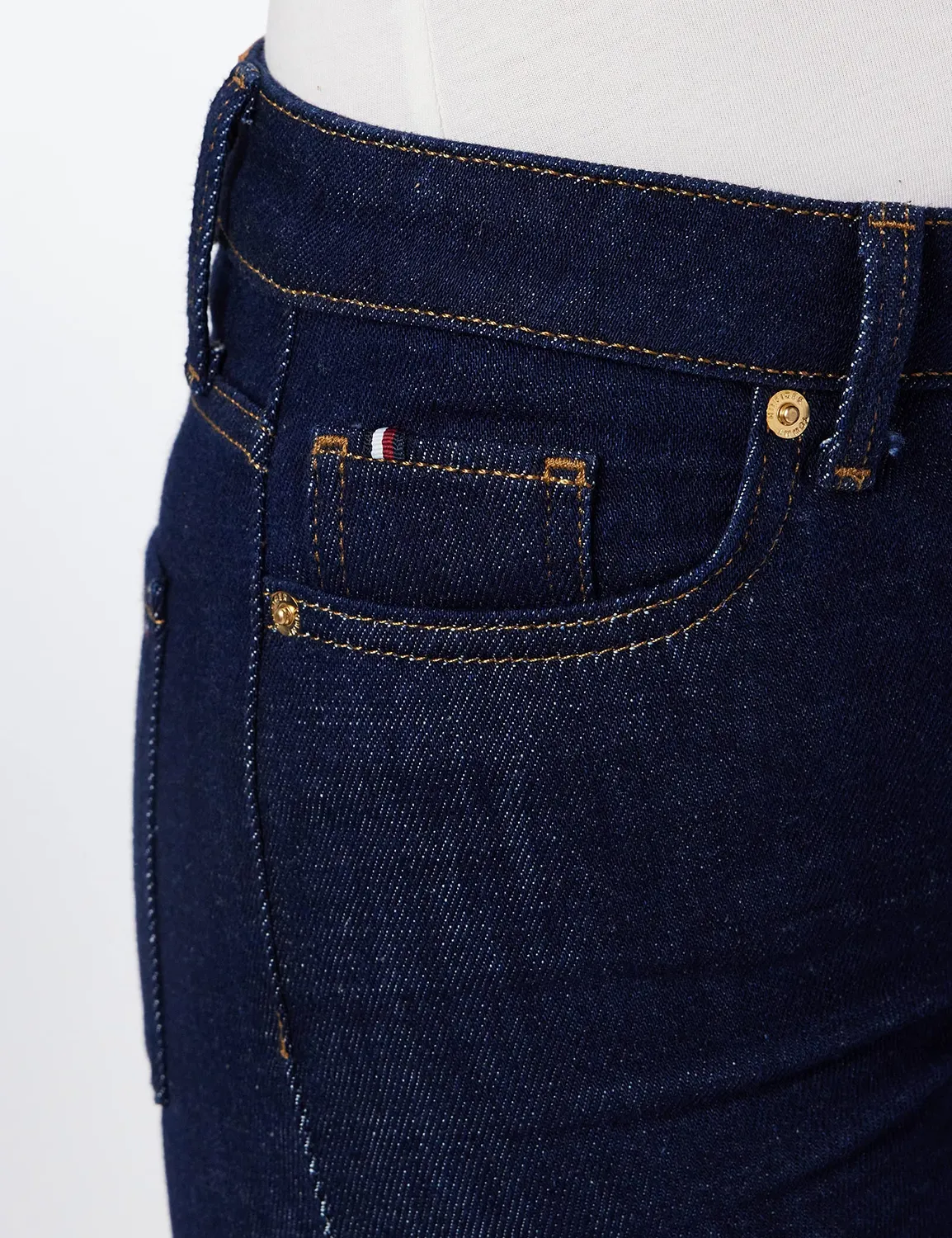 Tommy Hilfiger Vic WW0WW37149 jeans bootcut donna blu
