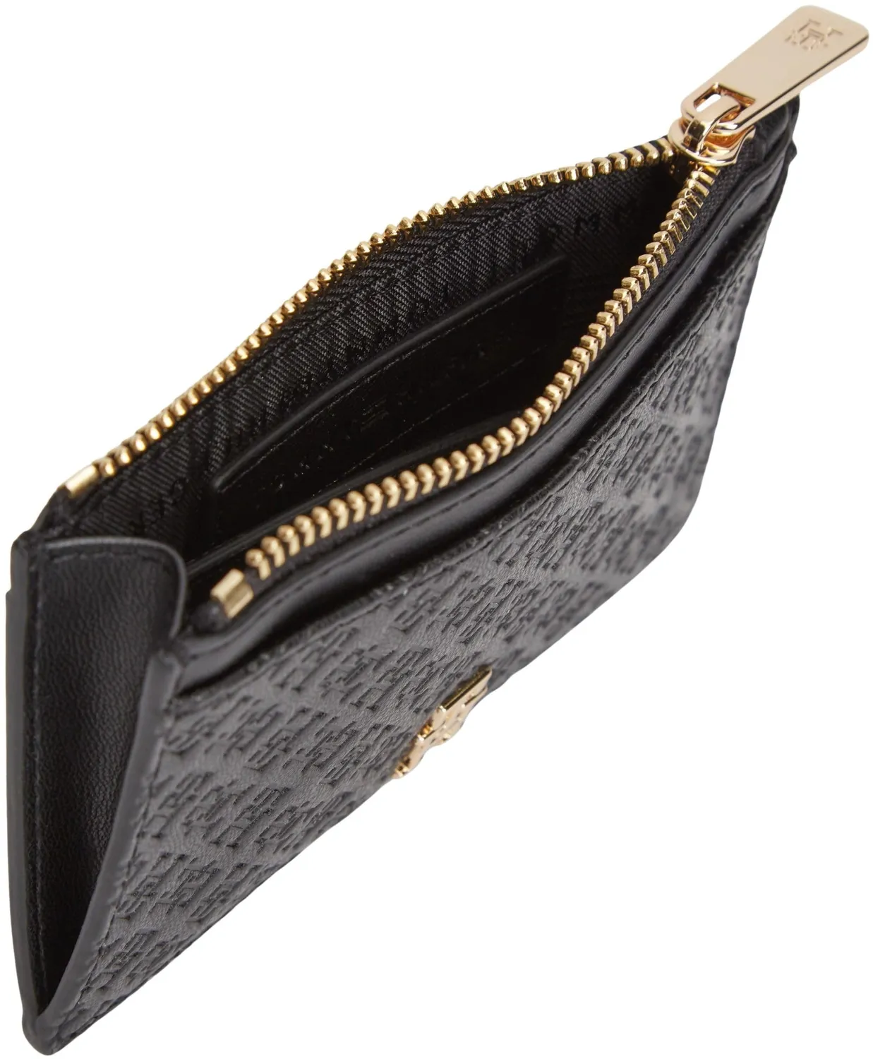 Tommy Hilfiger Icon porta carte donna nero con portamonete