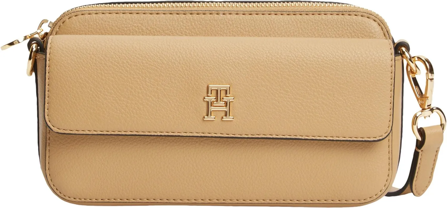 Tommy Hilfiger TH Icon camera bag donna nera tracolla