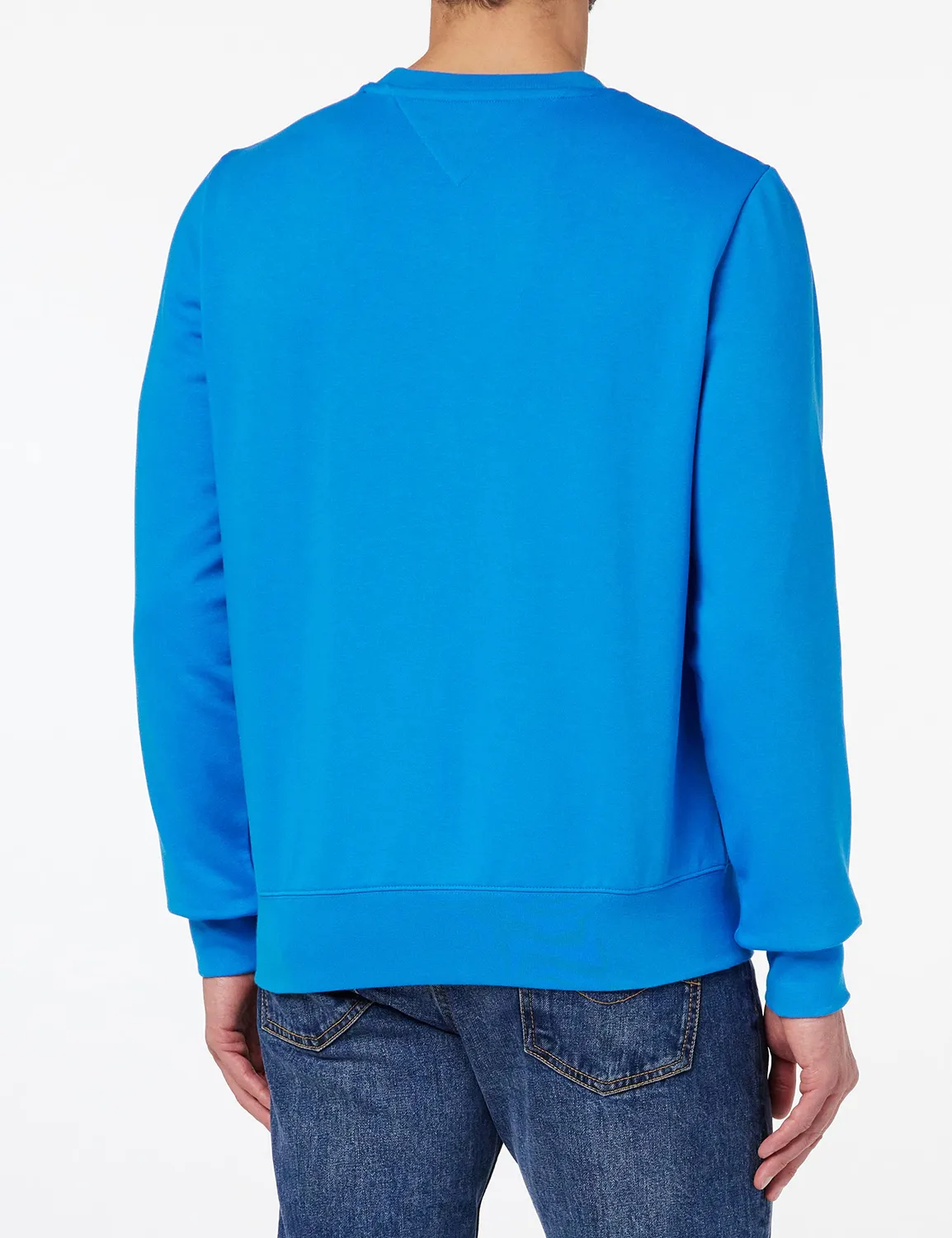 Tommy Hilfiger Badged Graphic Crewneck felpa uomo cotone