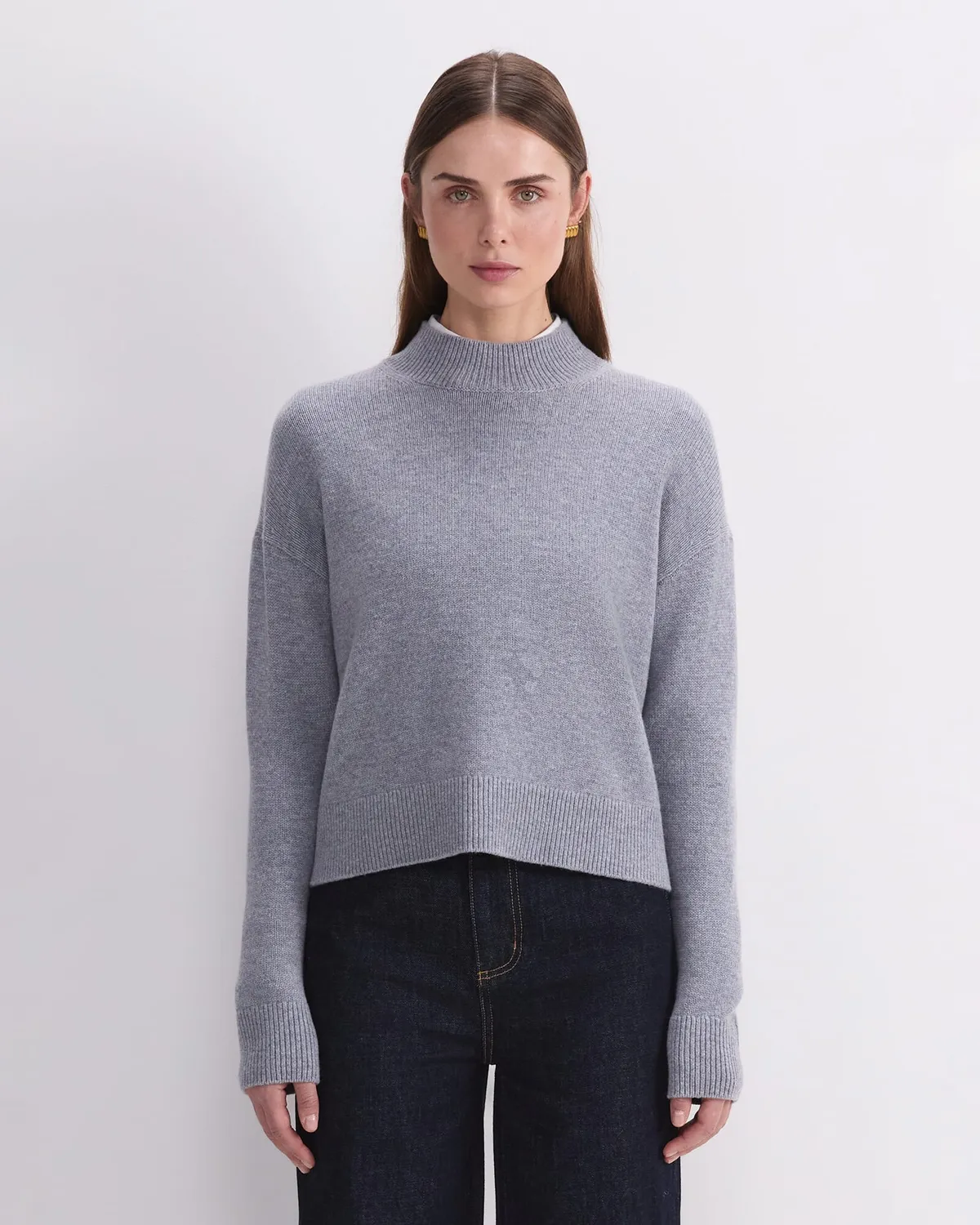 Sportscraft Pearl Relaxed maglione lana cashmere girocollo