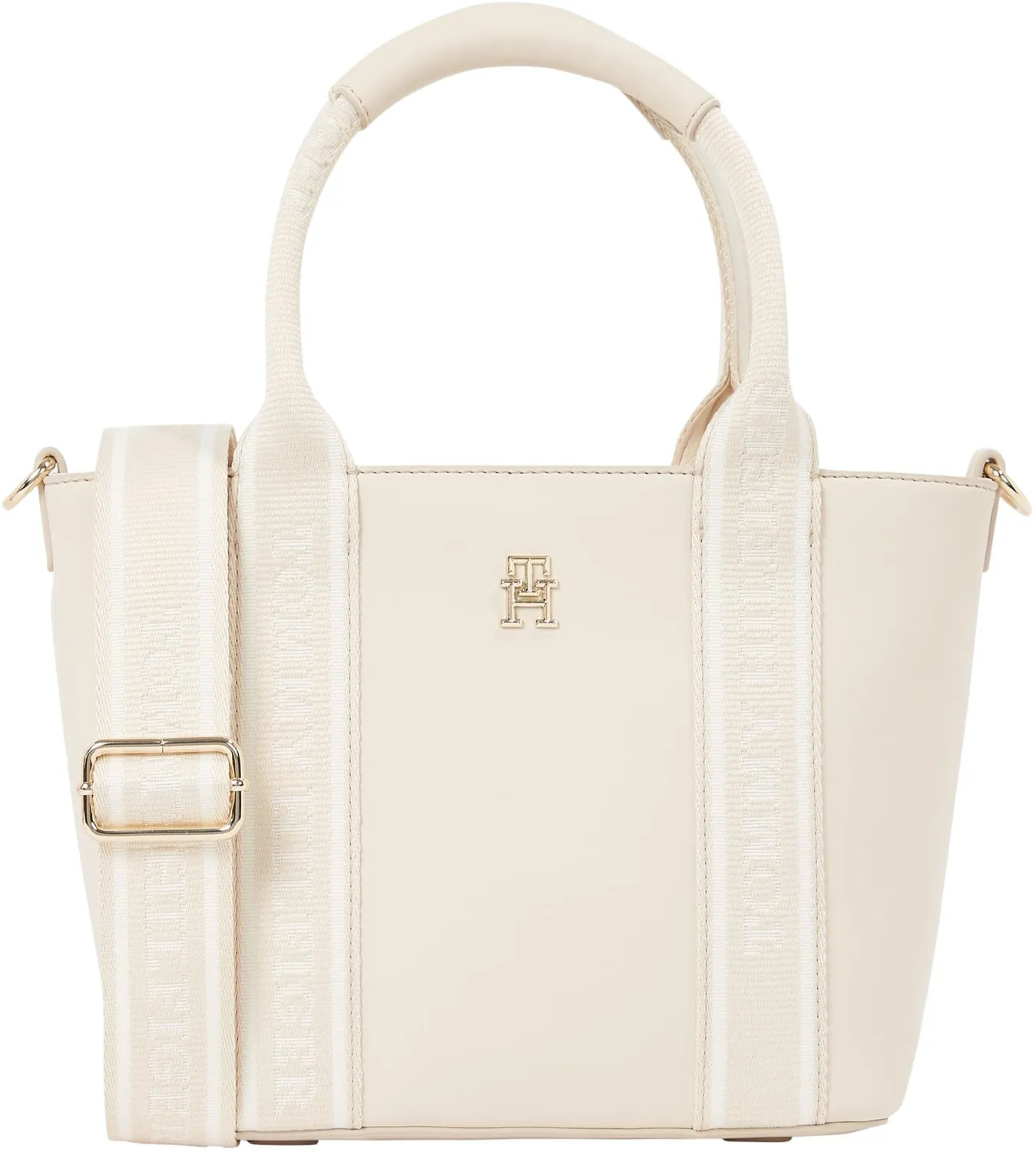 Tommy Hilfiger TH Logotape Mini Tote borsa donna blu