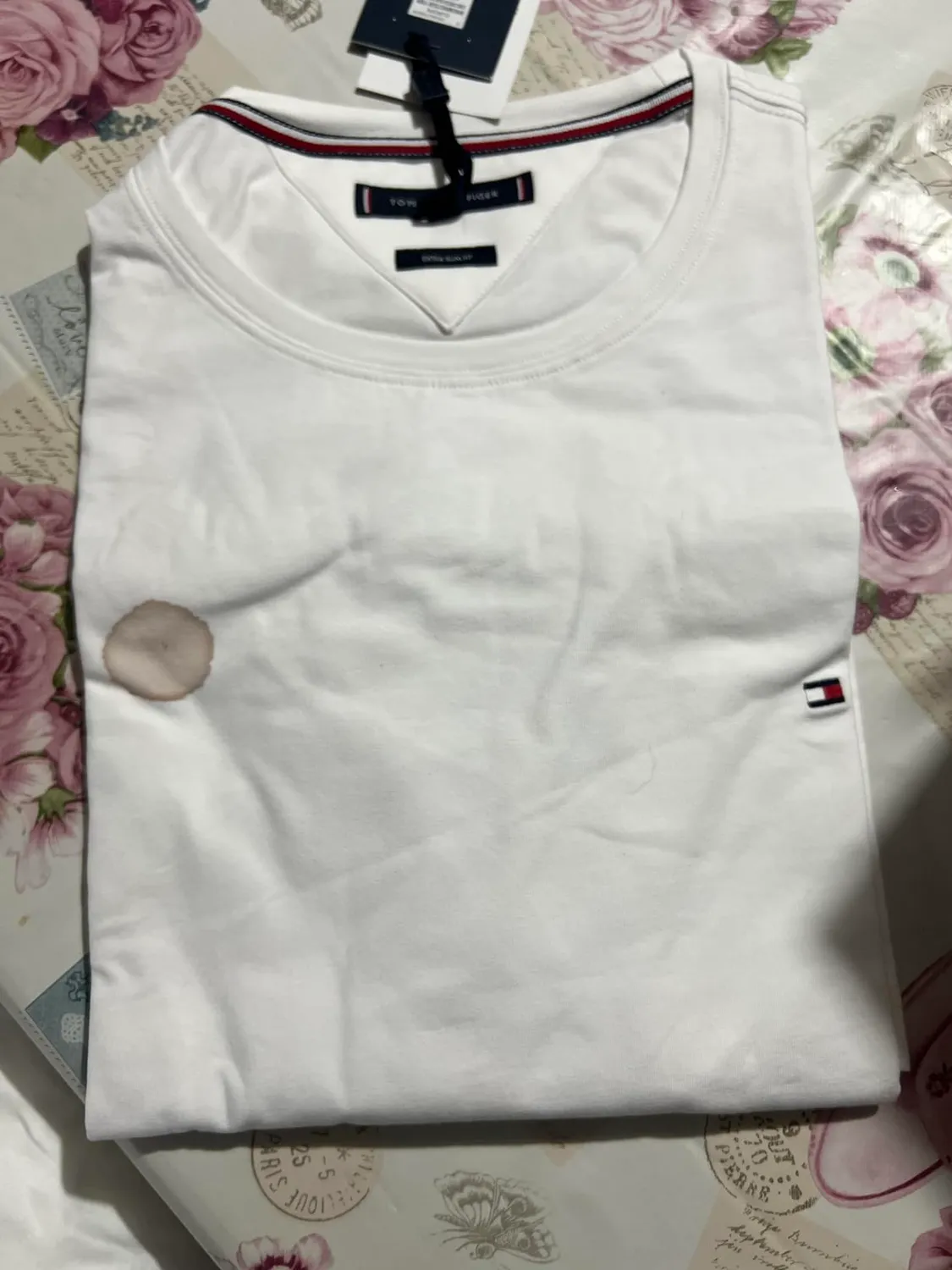 Tommy Hilfiger Core Stretch t-shirt slim fit L nera