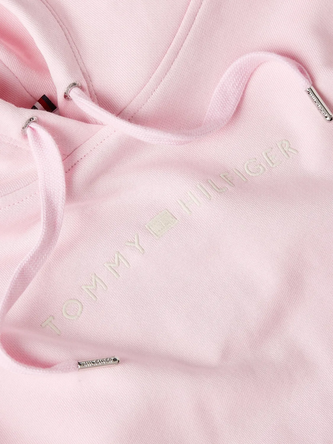 Tommy Hilfiger felpa donna con cappuccio cotone