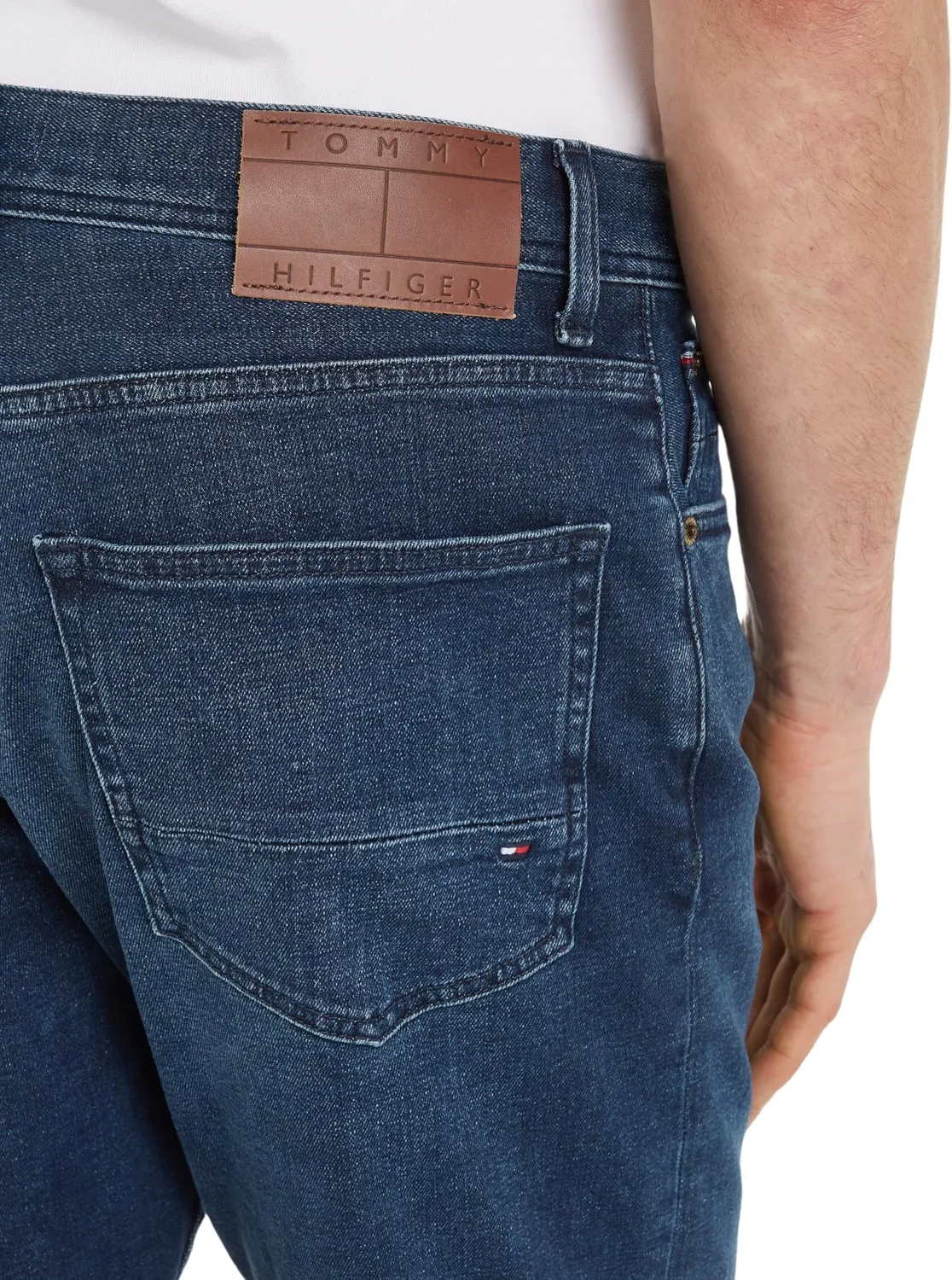 Tommy Hilfiger jeans uomo Regular Straight denim elasticizzato