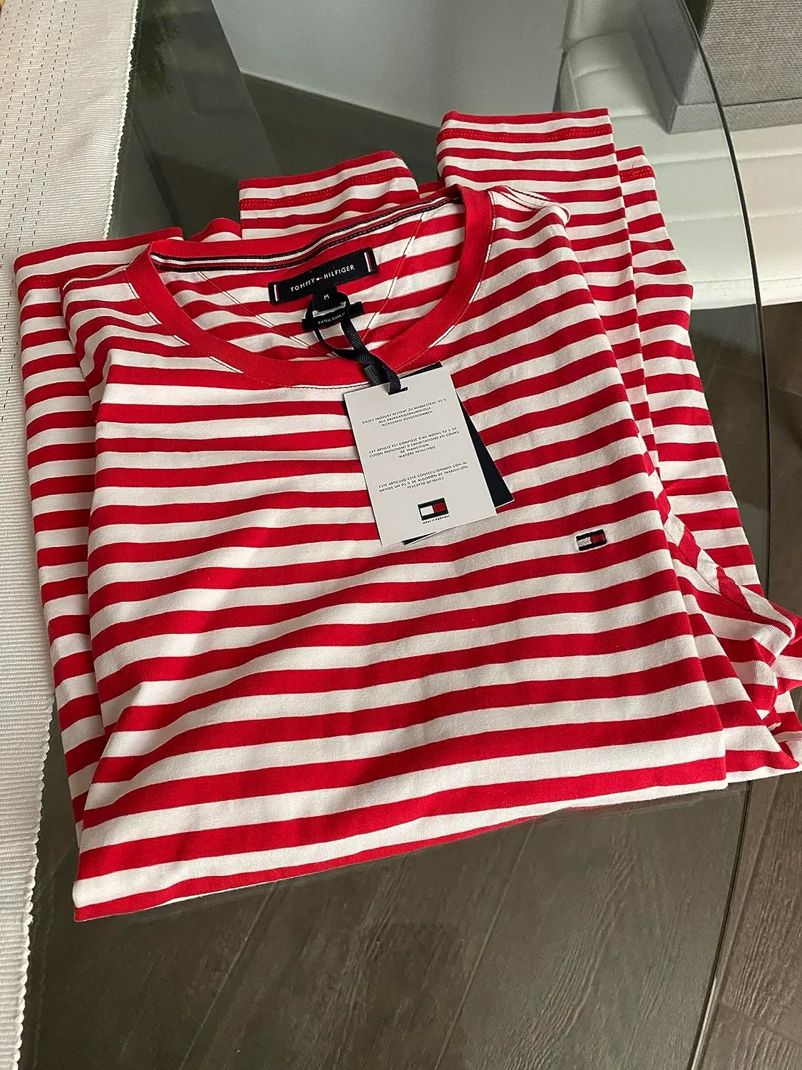 Tommy Hilfiger MW0MW10804 camicia slim uomo nera stretch