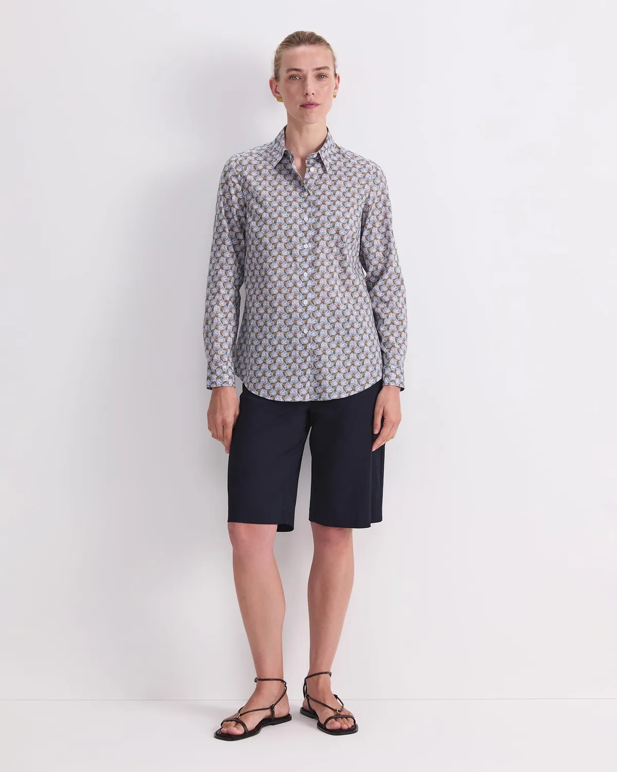 Sportscraft Evelyn Liberty camicia cotone floreale manica lunga