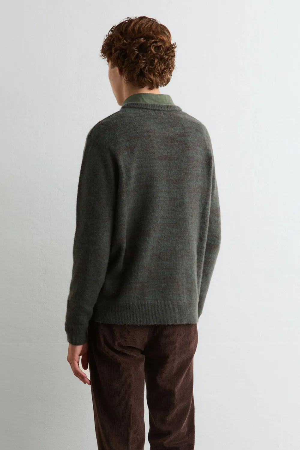 Massimo Alba Kane maglione uomo pino cashmere