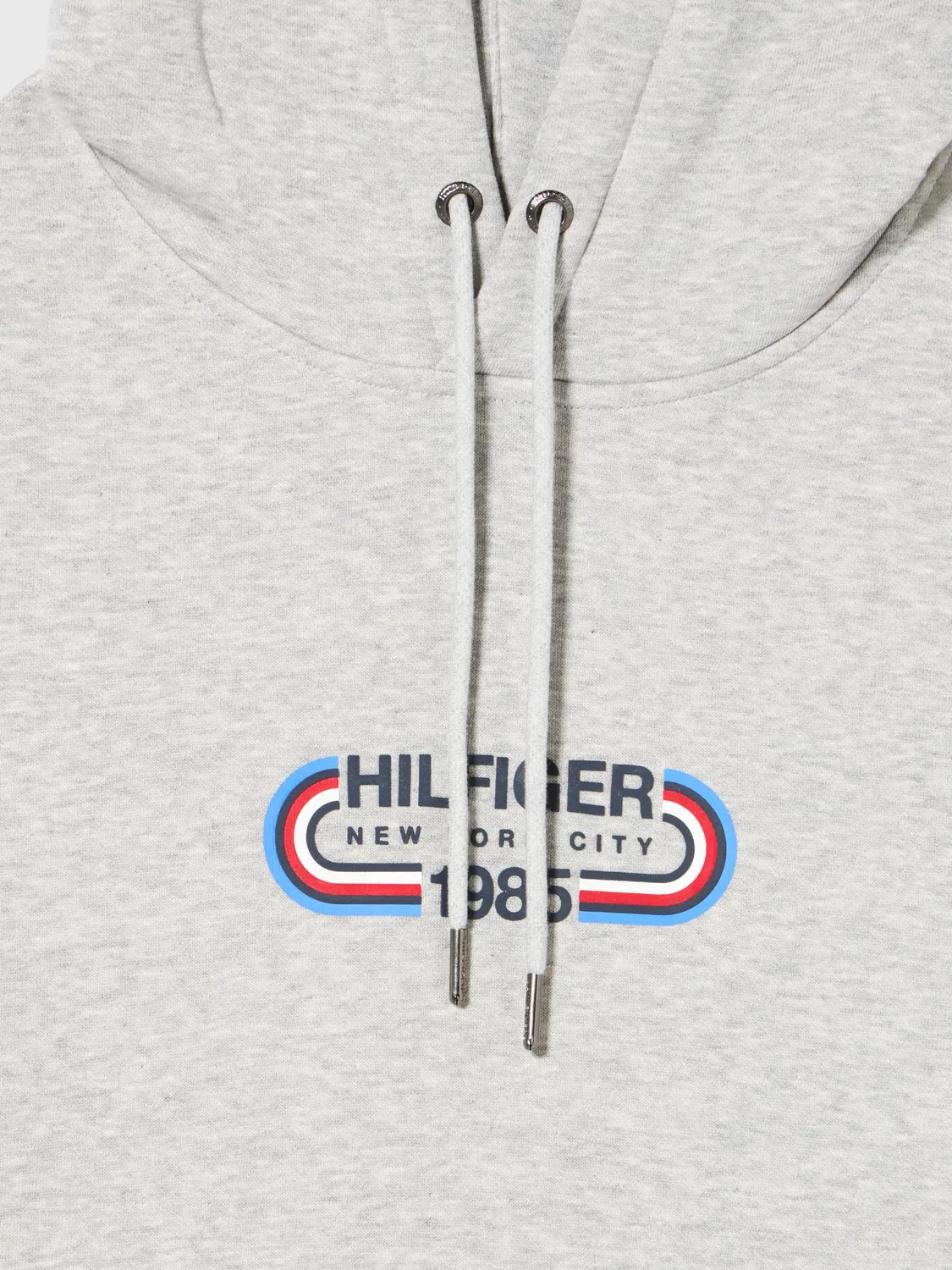 Tommy Hilfiger Track Graphic Hoody felpa con cappuccio grigia S