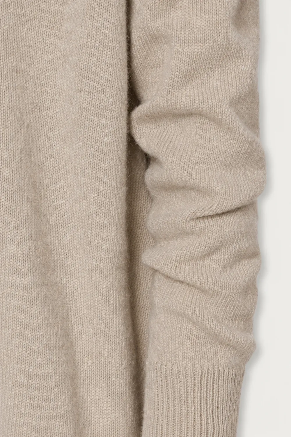 Massimo Alba Francesca maglione girocollo pearl grey