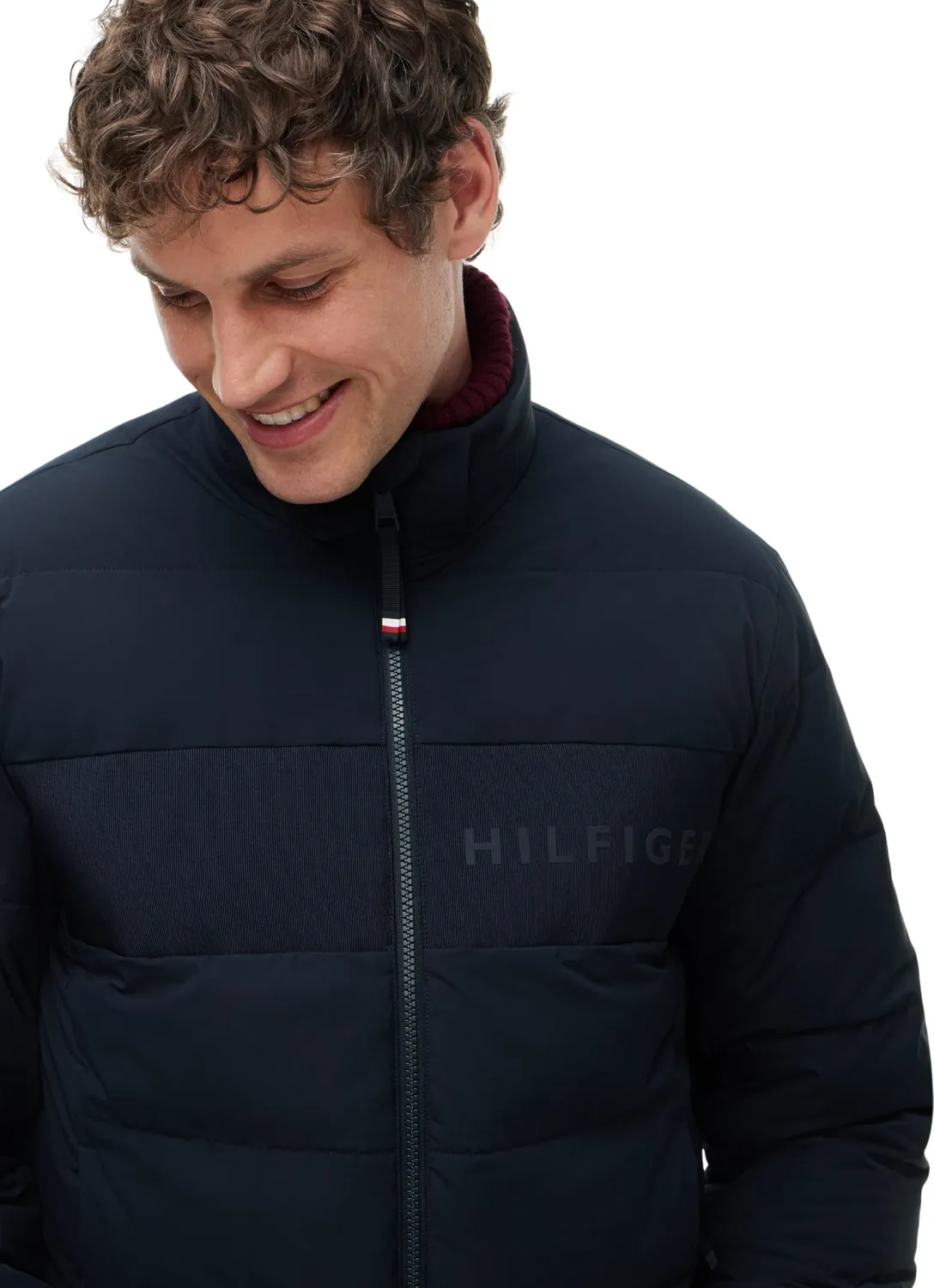 Tommy Hilfiger Branded Puffer MW0MW45273 piumino uomo cappuccio