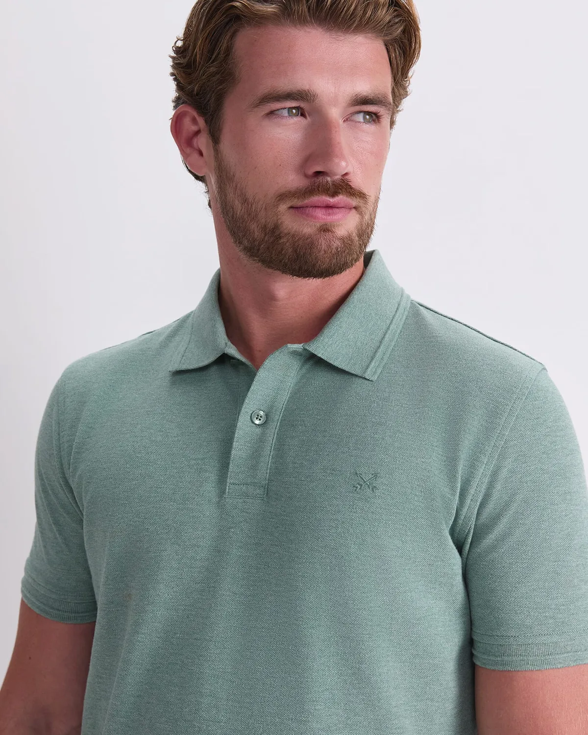 Sportscraft SC Melange polo cotone uomo taschino
