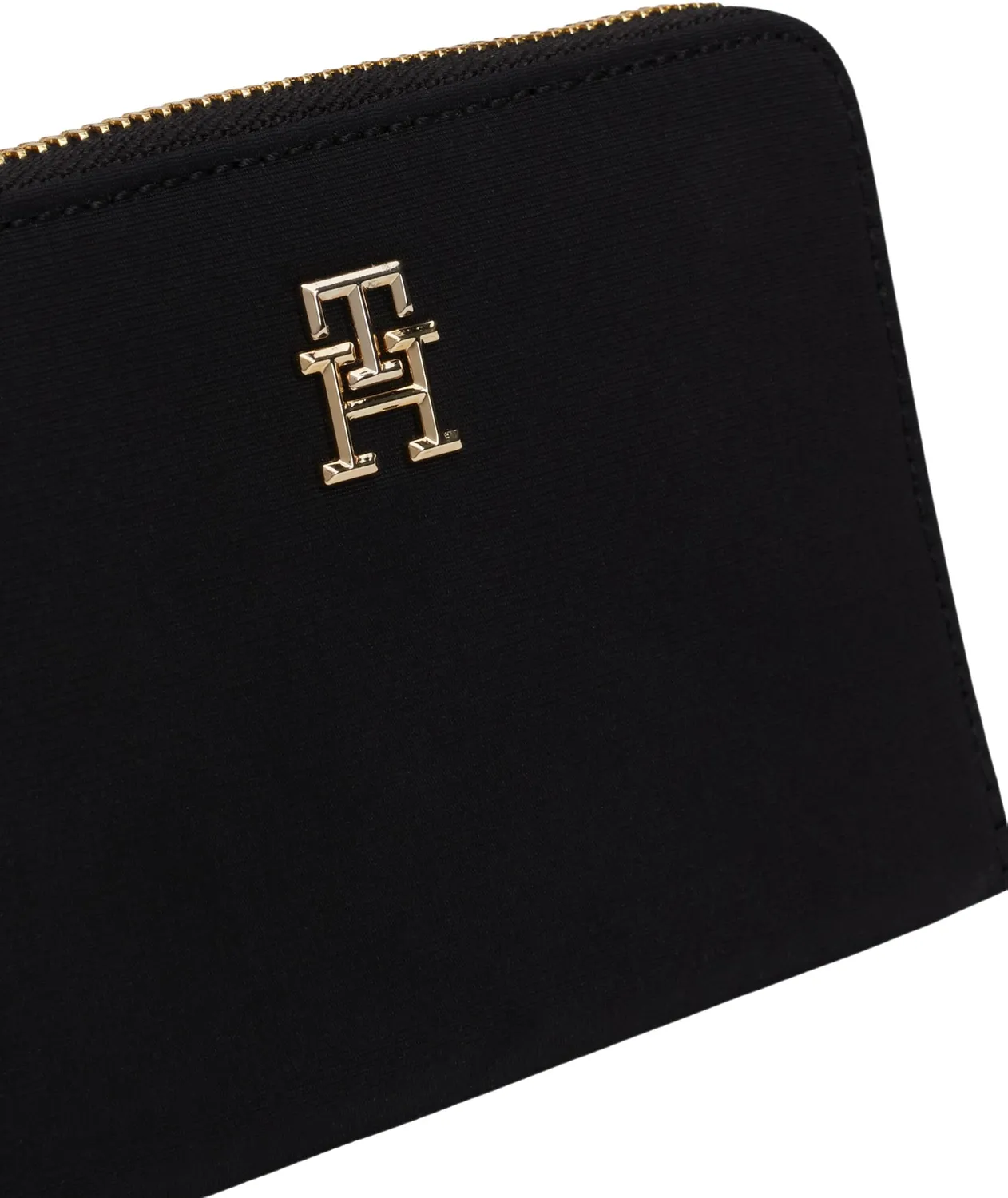 Tommy Hilfiger Poppy portafoglio donna zip nero