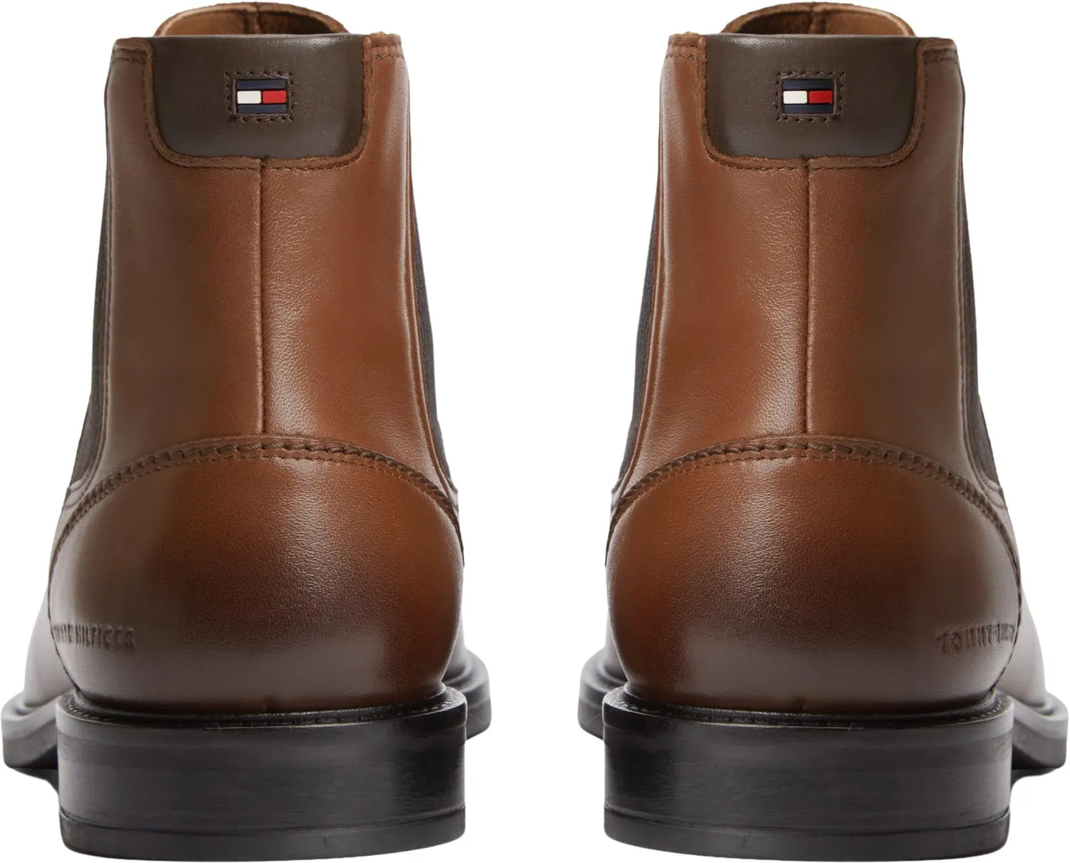 Tommy Hilfiger FM0FM05935 stivali Chelsea uomo 44.5 cognac