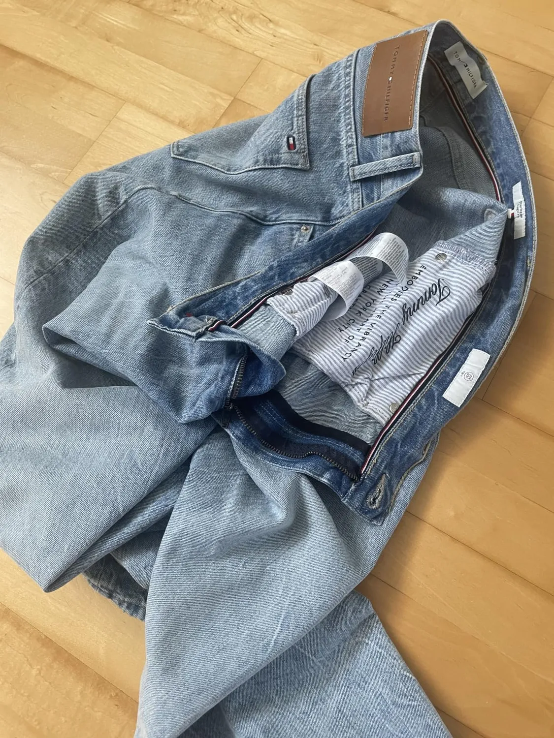Tommy Hilfiger jeans uomo 34W/34L blu denim