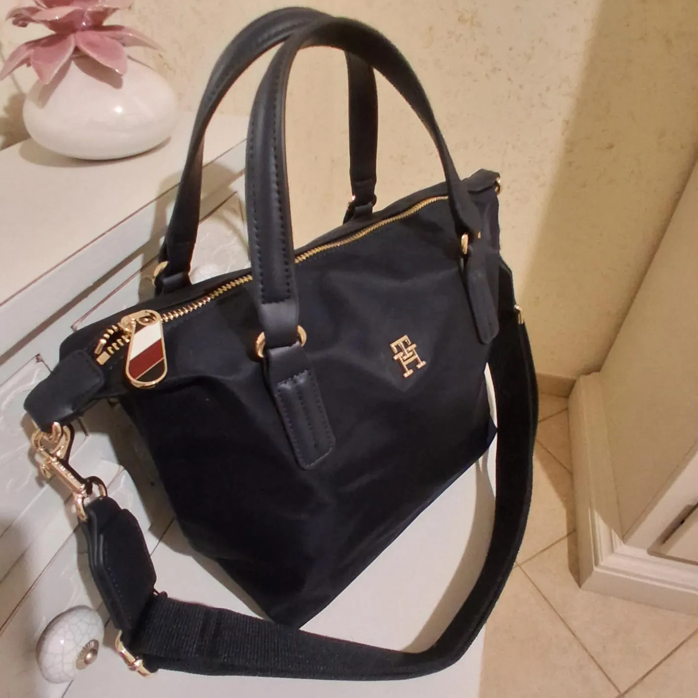 Tommy Hilfiger Poppy Small Tote Borsa Donna Piccola