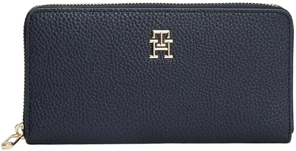 Tommy Hilfiger Emblem Large portafoglio donna blu