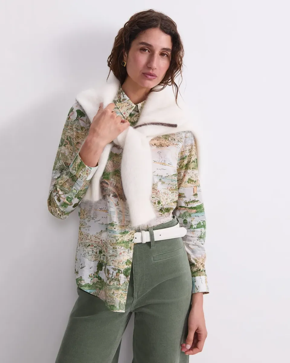 Sportscraft Story Map camicia Liberty fantasia