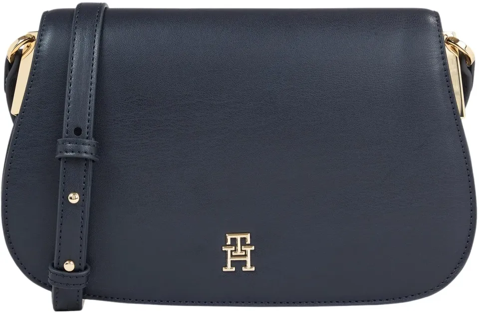 Tommy Hilfiger borsa tracolla donna con patta blu
