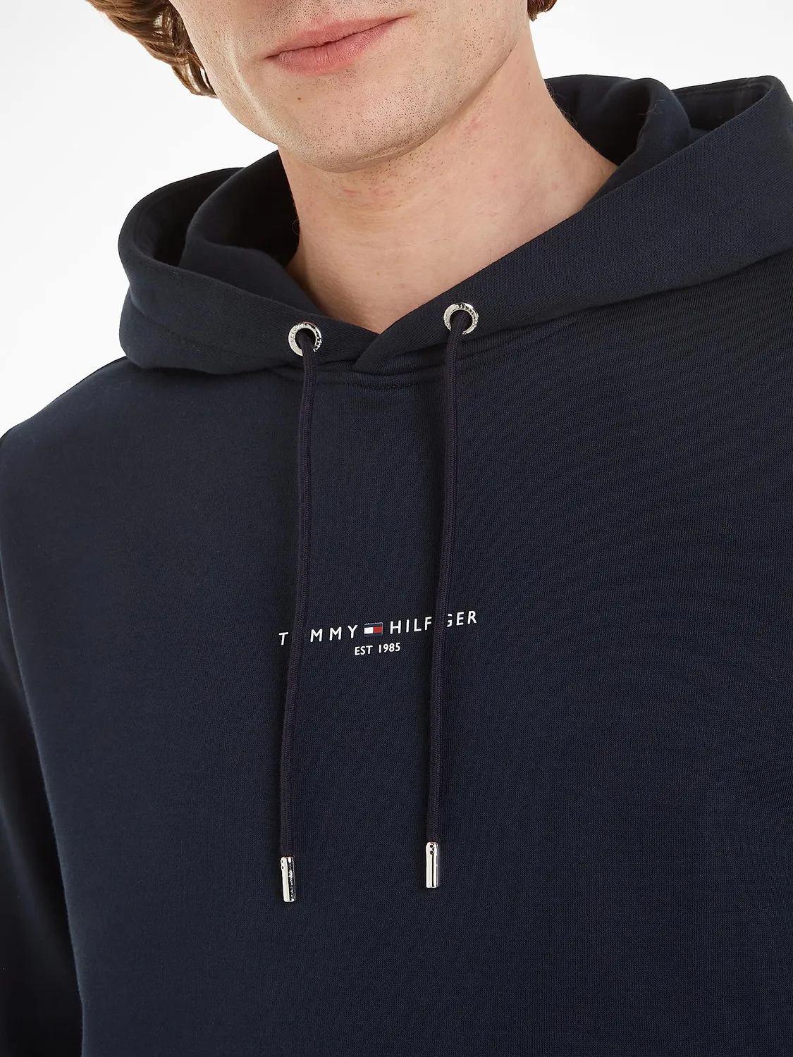 Tommy Hilfiger Felpa con Cappuccio Uomo con Logo