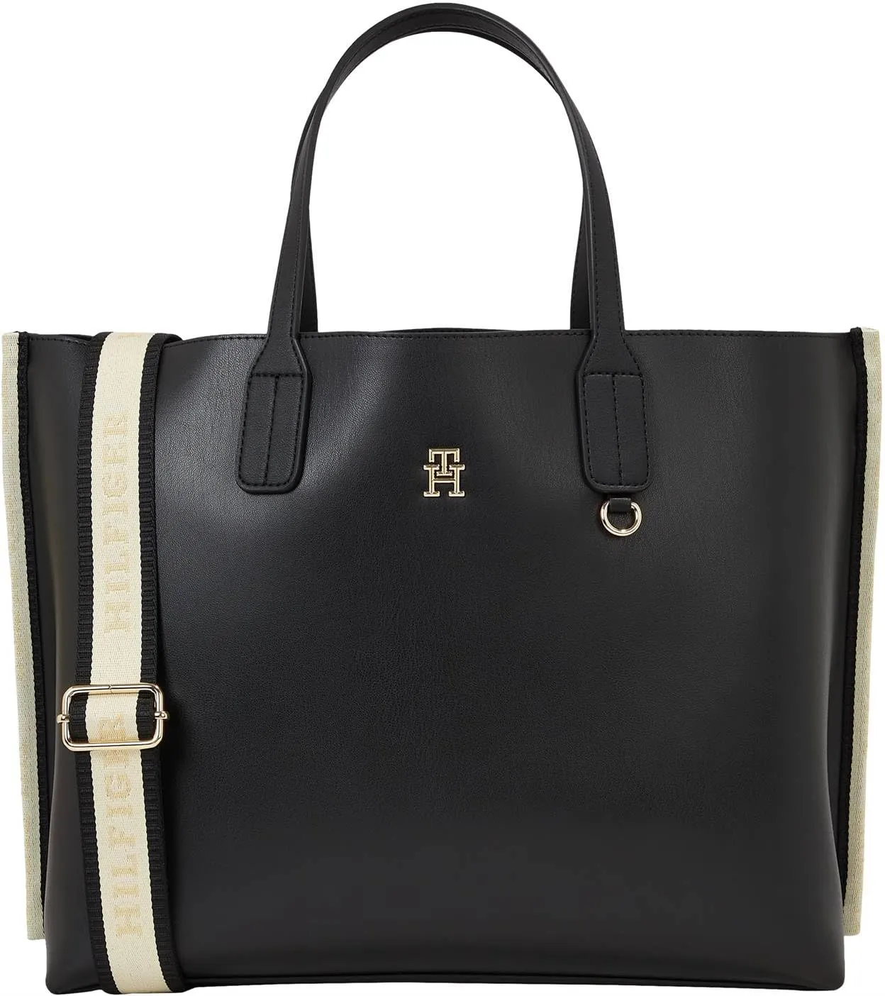 Tommy Hilfiger Iconic AW0AW15692 tracolla donna beige