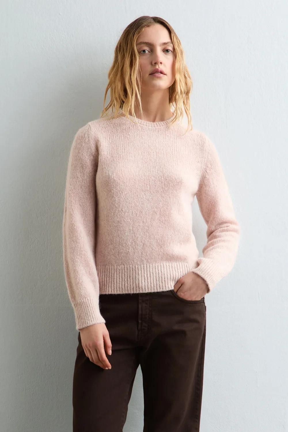 Massimo Alba Luisa maglione donna Baby baby alpaca