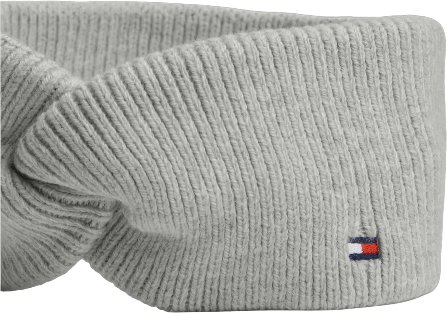 Tommy Hilfiger TH Flag Knit AW0AW19103 fascia grigia