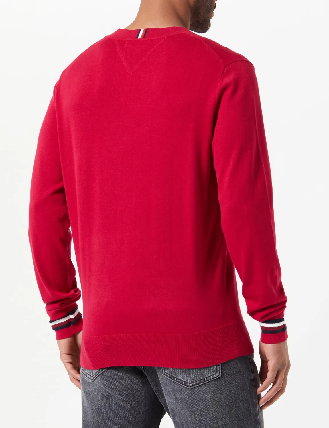 Tommy Hilfiger Global Stripe Crew MW0MW33502 Maglione Uomo