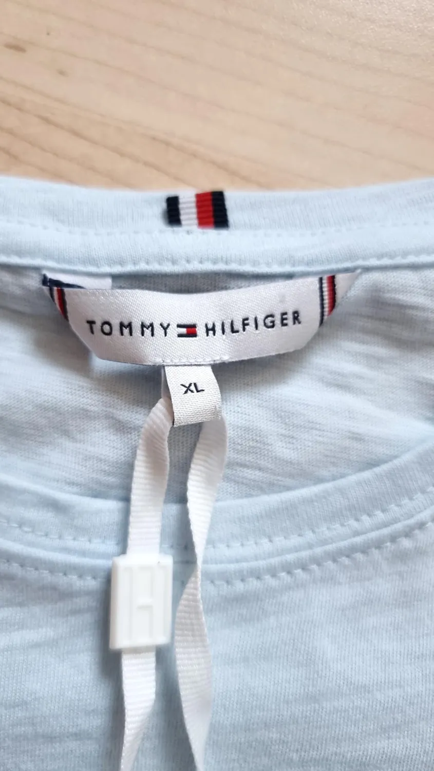 Tommy Hilfiger Co Slub Slim WW0WW48702 t-shirt donna manica corta