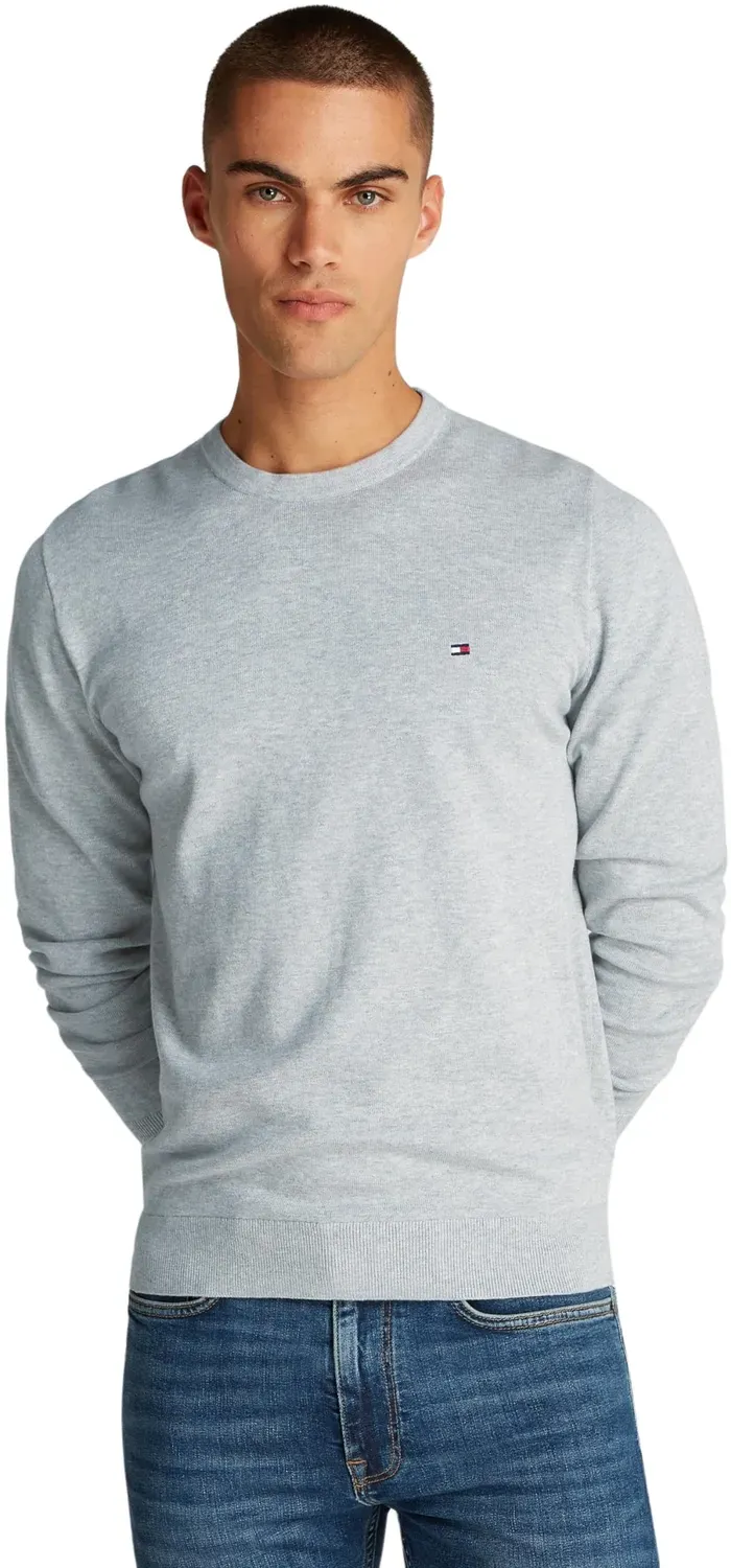 Tommy Hilfiger pullover uomo girocollo in maglia