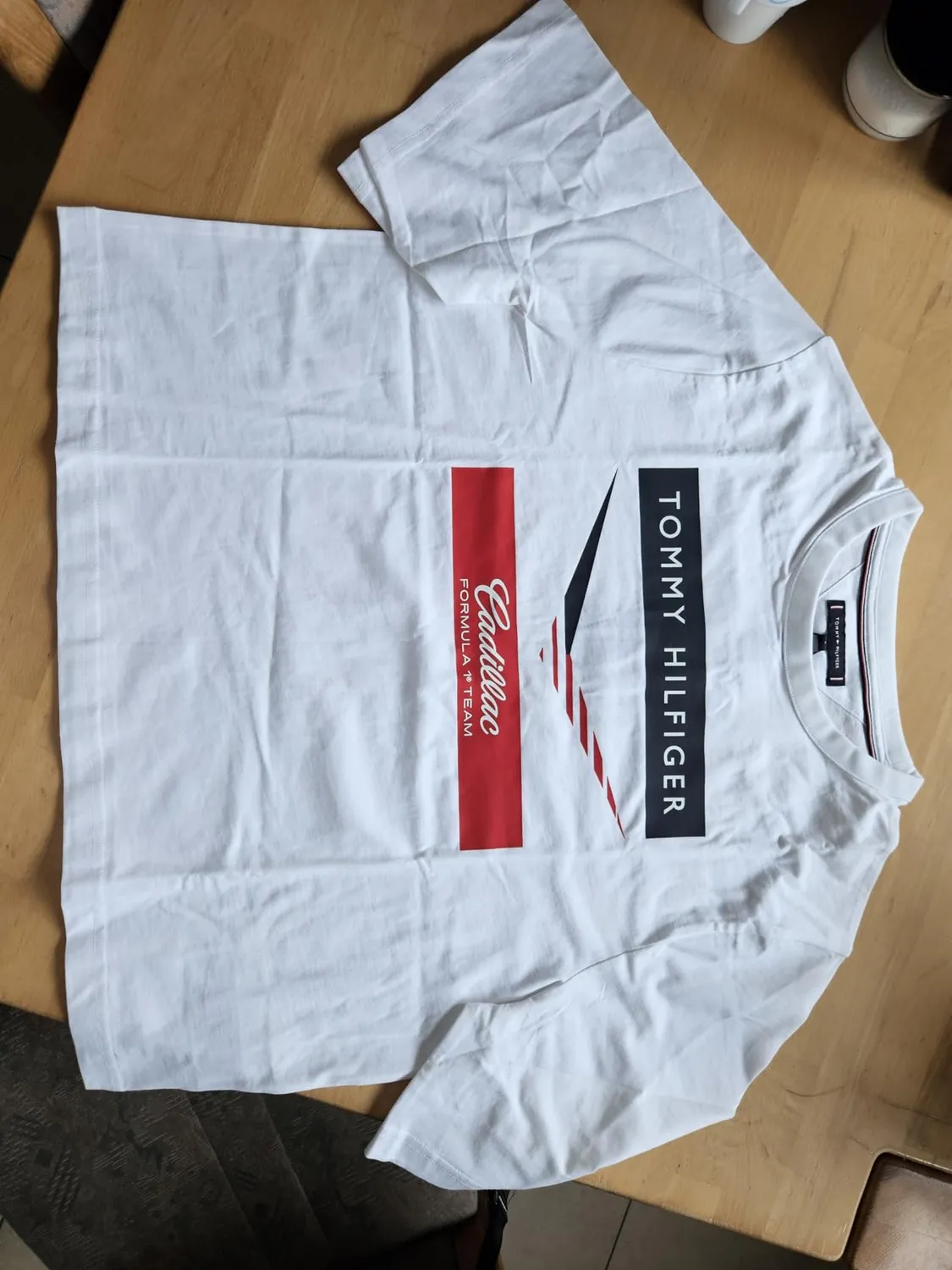 Tommy Hilfiger TH X Cadillac F1 t-shirt donna XXL Chevron