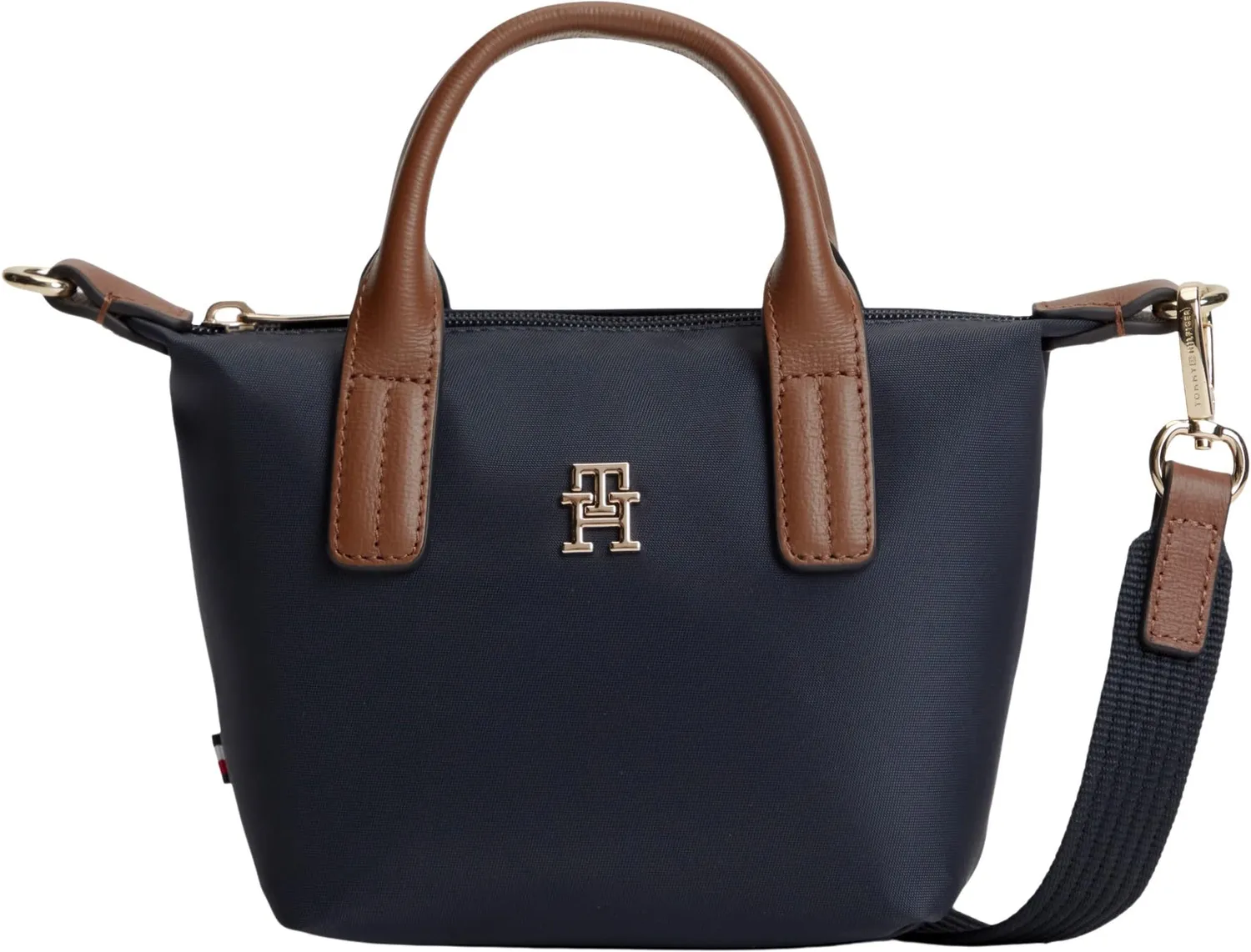 Tommy Hilfiger Popette Micro Tote AW0AW18368 marrone donna