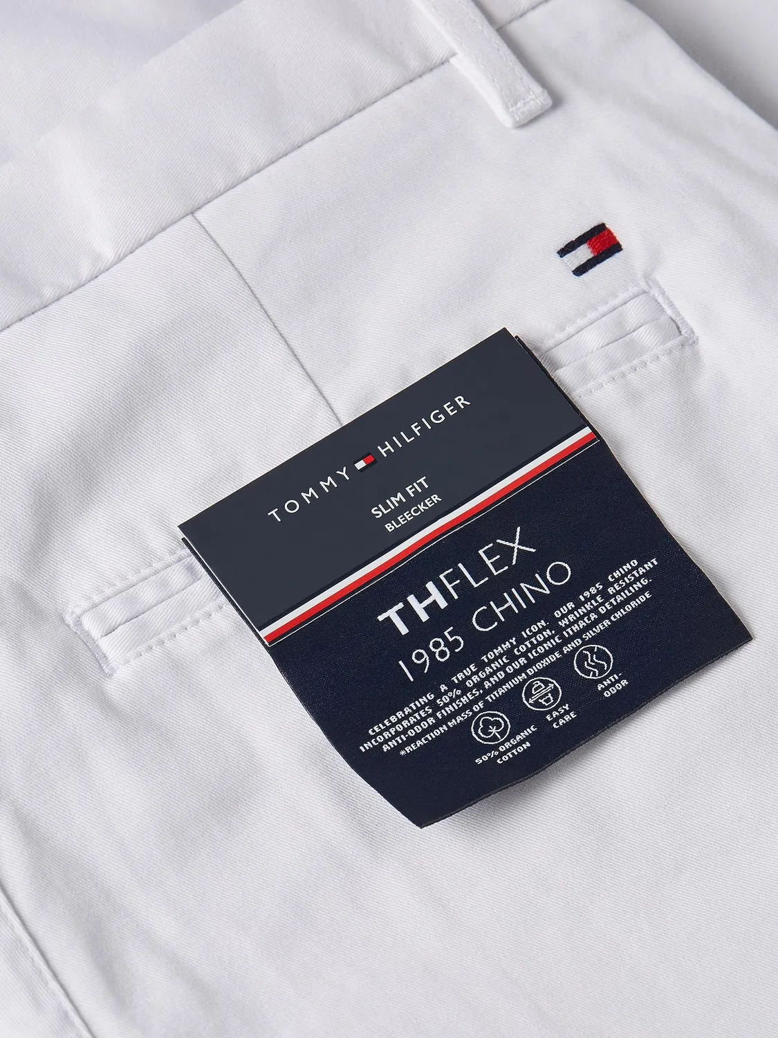 Tommy Hilfiger Bleecker chino slim uomo 32W/34L blu
