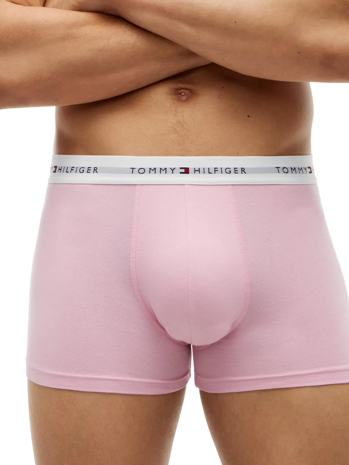 Tommy Hilfiger 3p Trunk UM0UM03889 Slip Uomo Cotone 3 Pezzi