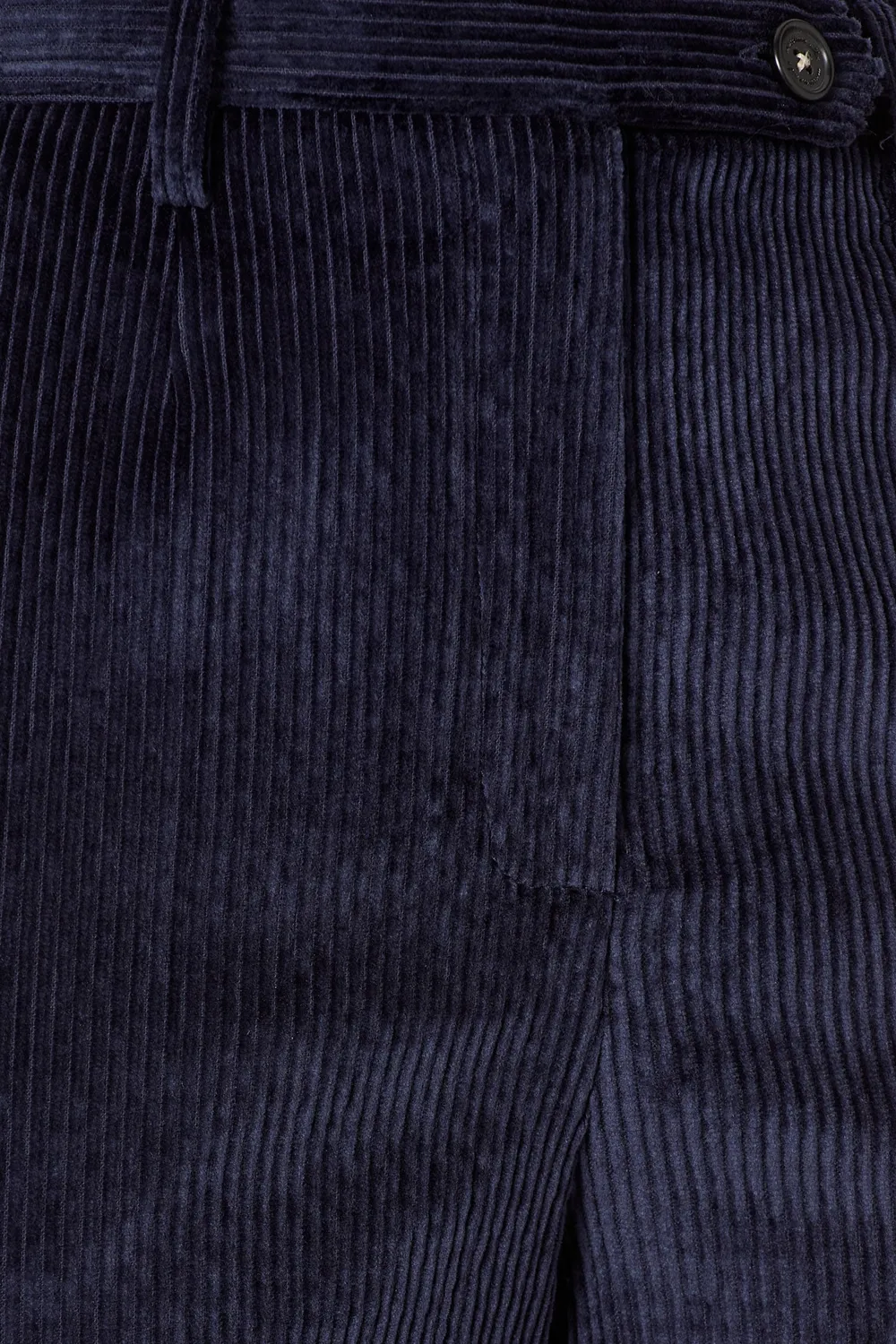 Massimo Alba Illinois pantaloni donna blu velluto