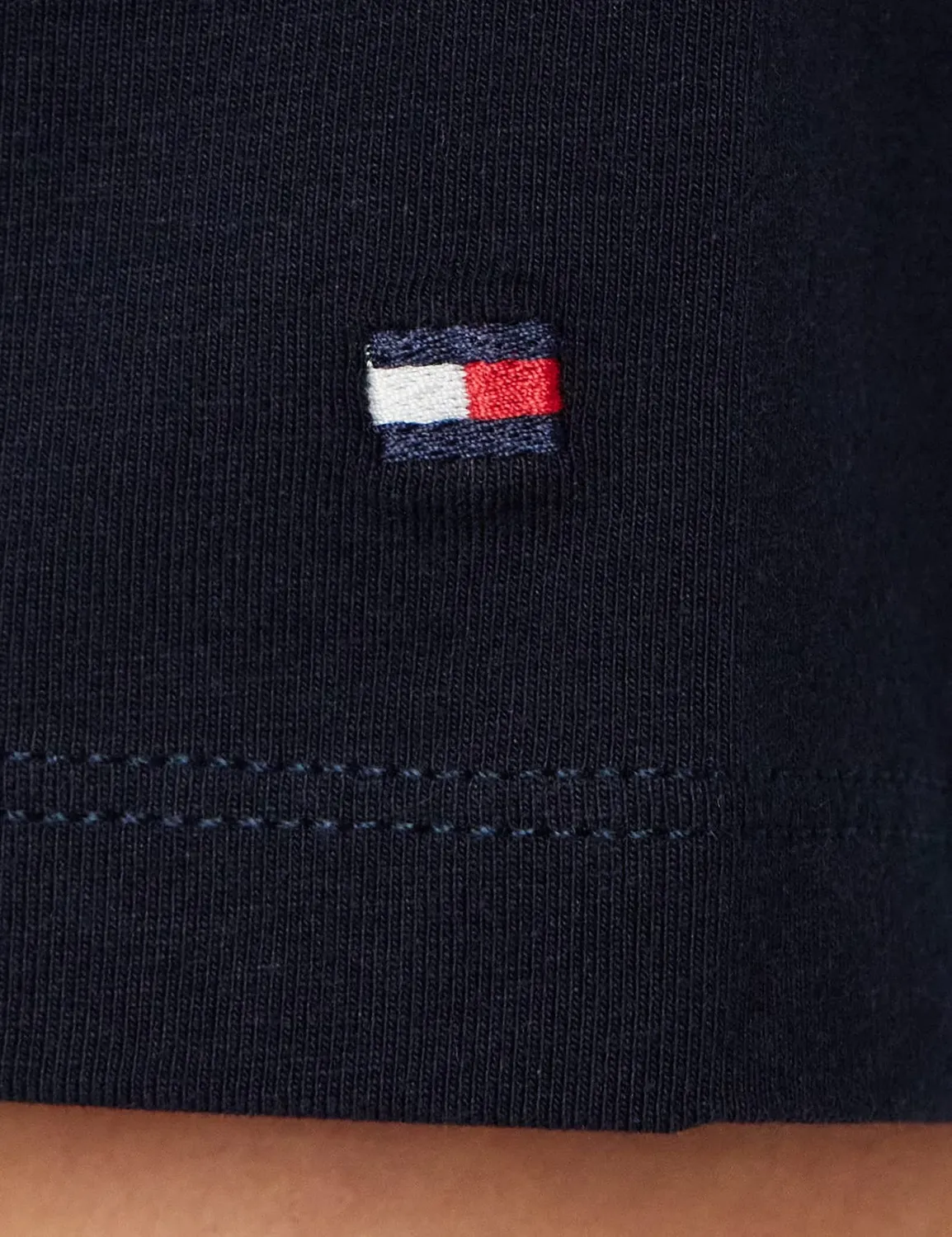 Tommy Hilfiger T-shirt Donna Maniche Corte Girocollo Cotone
