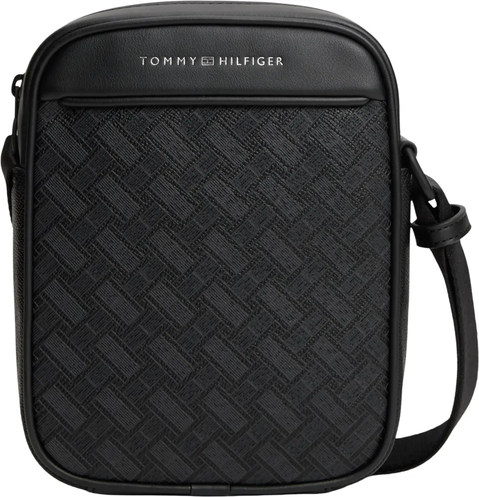 Tommy Hilfiger Modern Monogram AM0AM14844 reporter mini nero