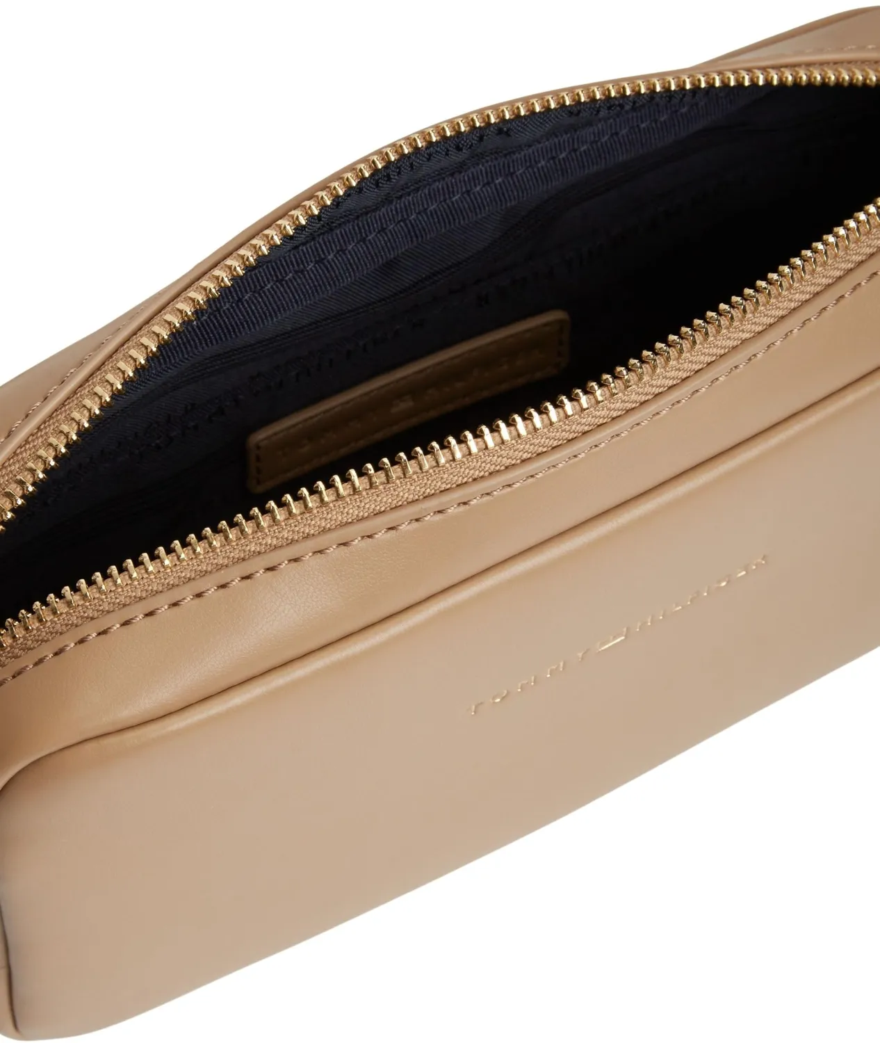 Tommy Hilfiger Essential tracolla donna beige Safari Canvas