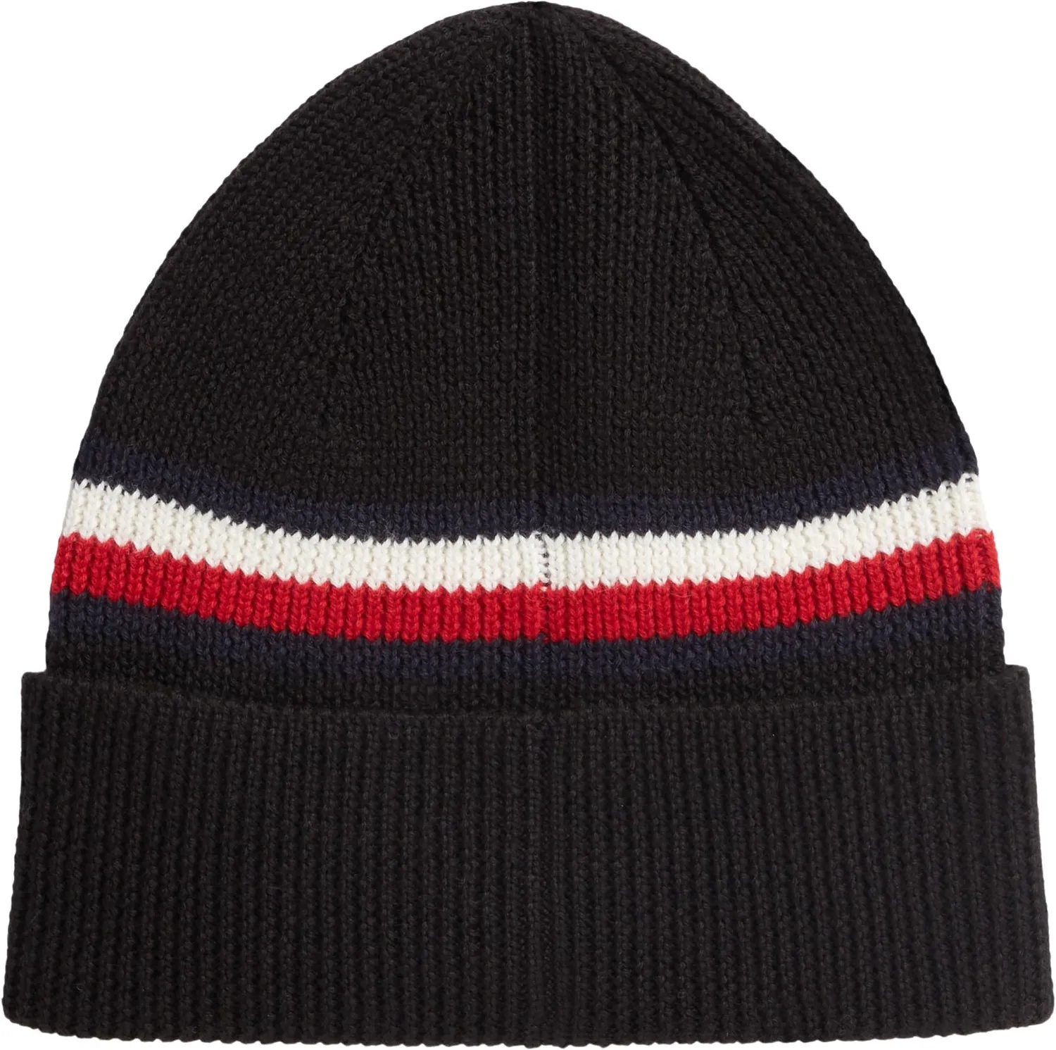 Tommy Hilfiger TH RWB Beanie AM0AM14534 berretto uomo nero