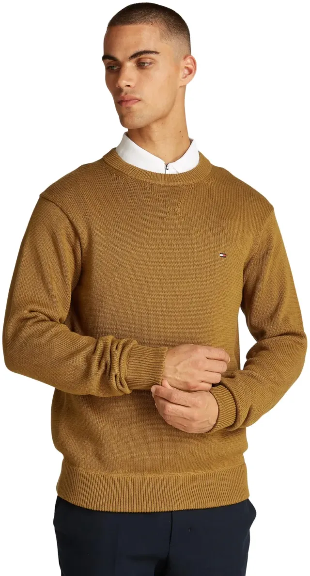 Tommy Hilfiger Chunky Cotton MW0MW37397 pullover blu